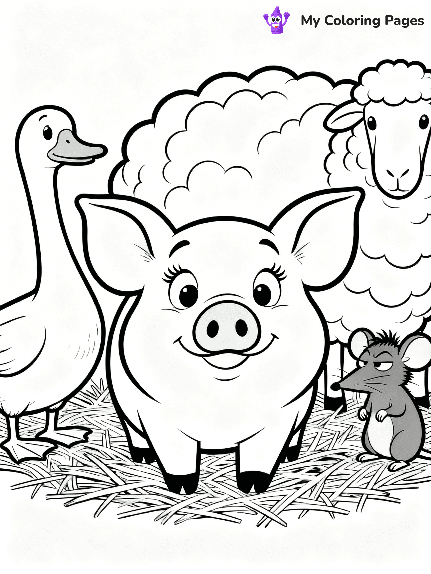 Charlotte'S Web Coloring Pages - 4