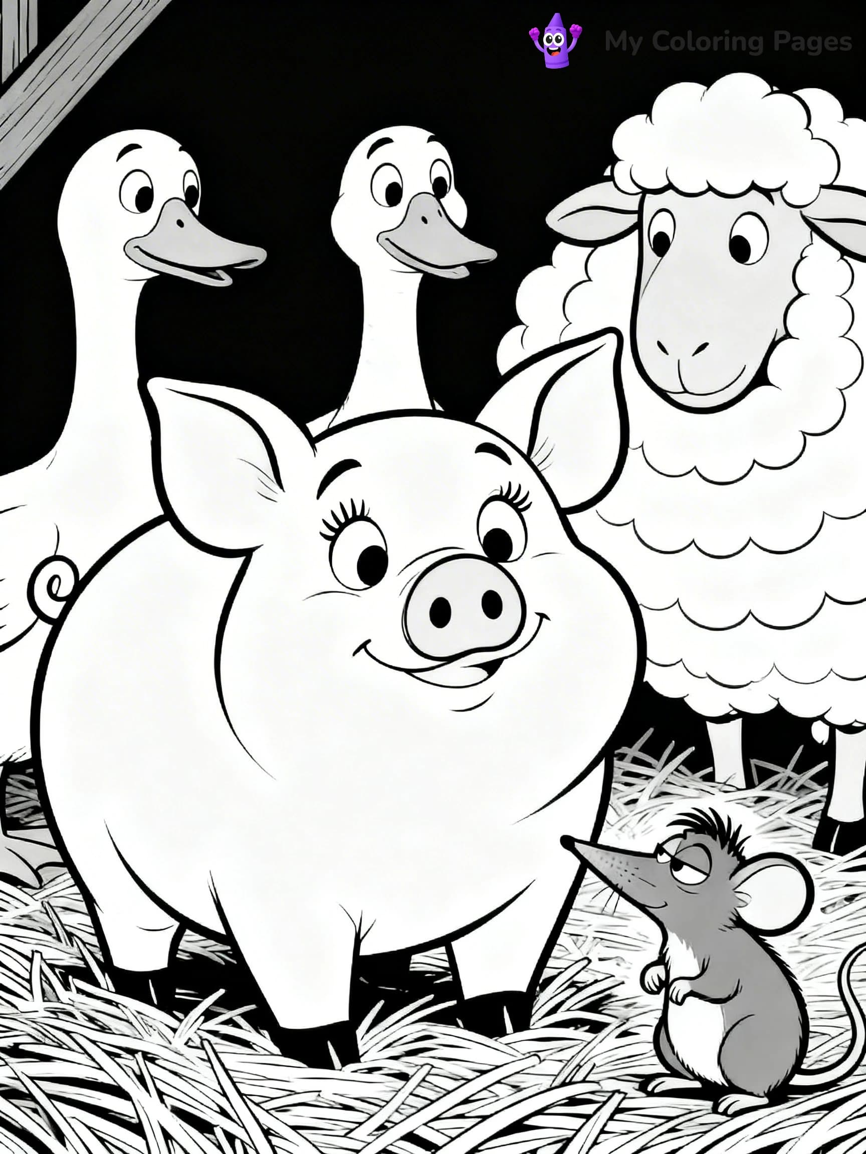 Charlotte's Web Coloring Pages - 3