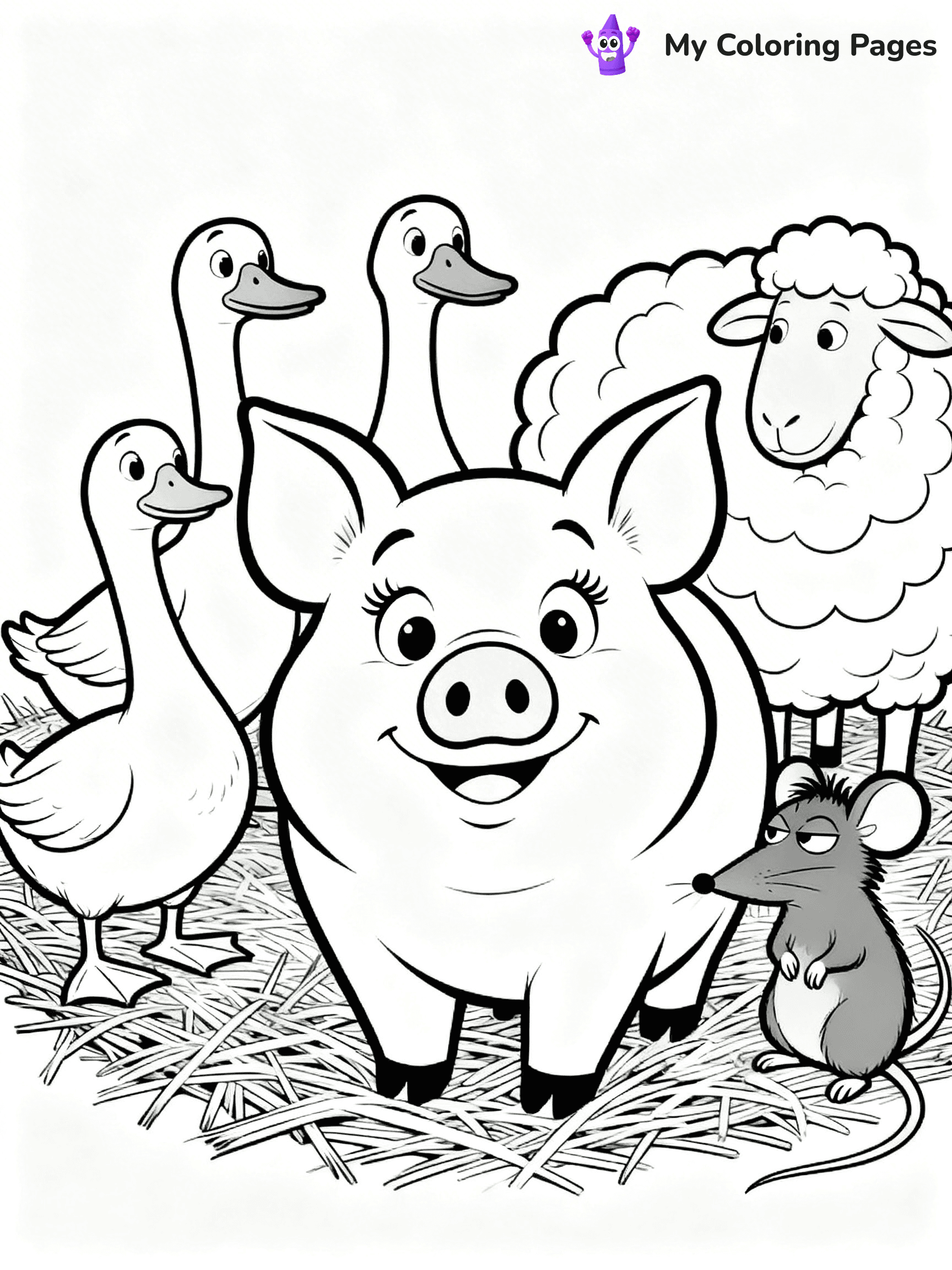 Charlotte'S Web Coloring Pages - 2
