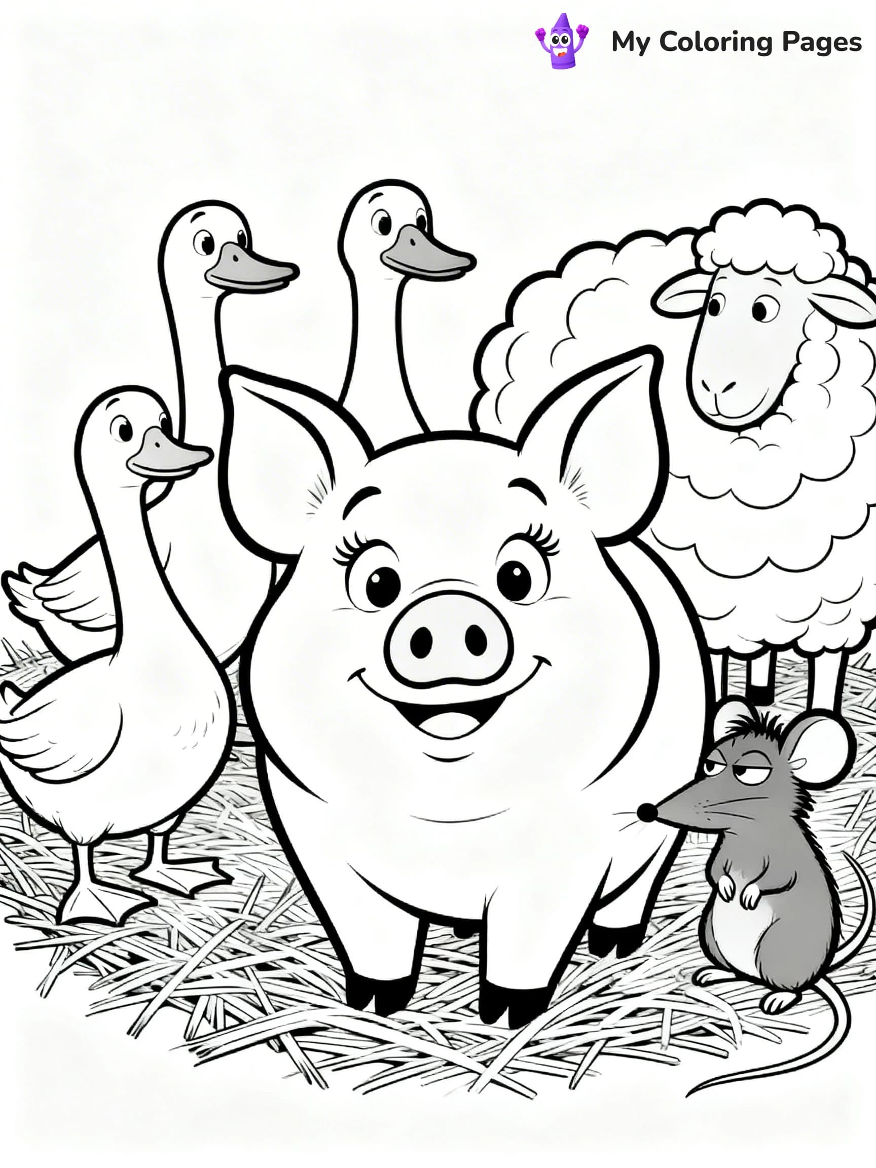 Charlotte's Web Coloring Pages - 2