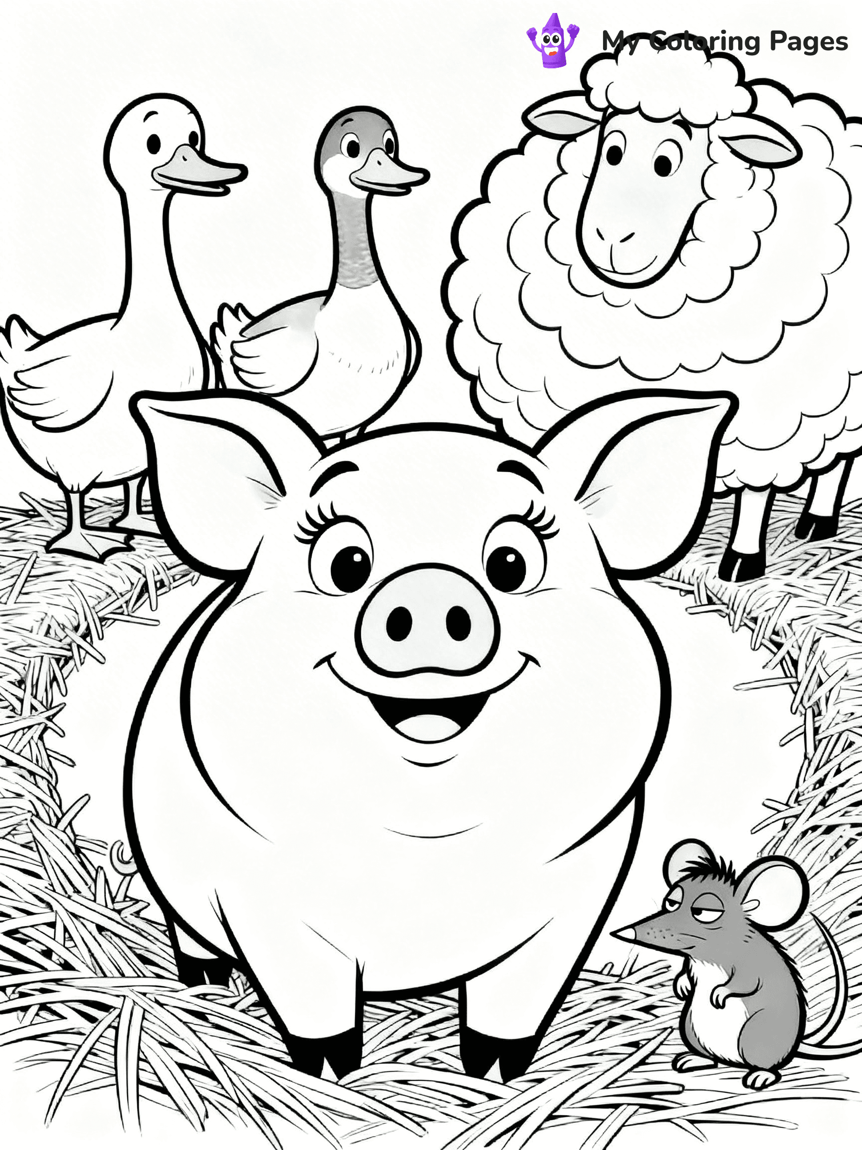 Charlotte'S Web Coloring Pages - 1