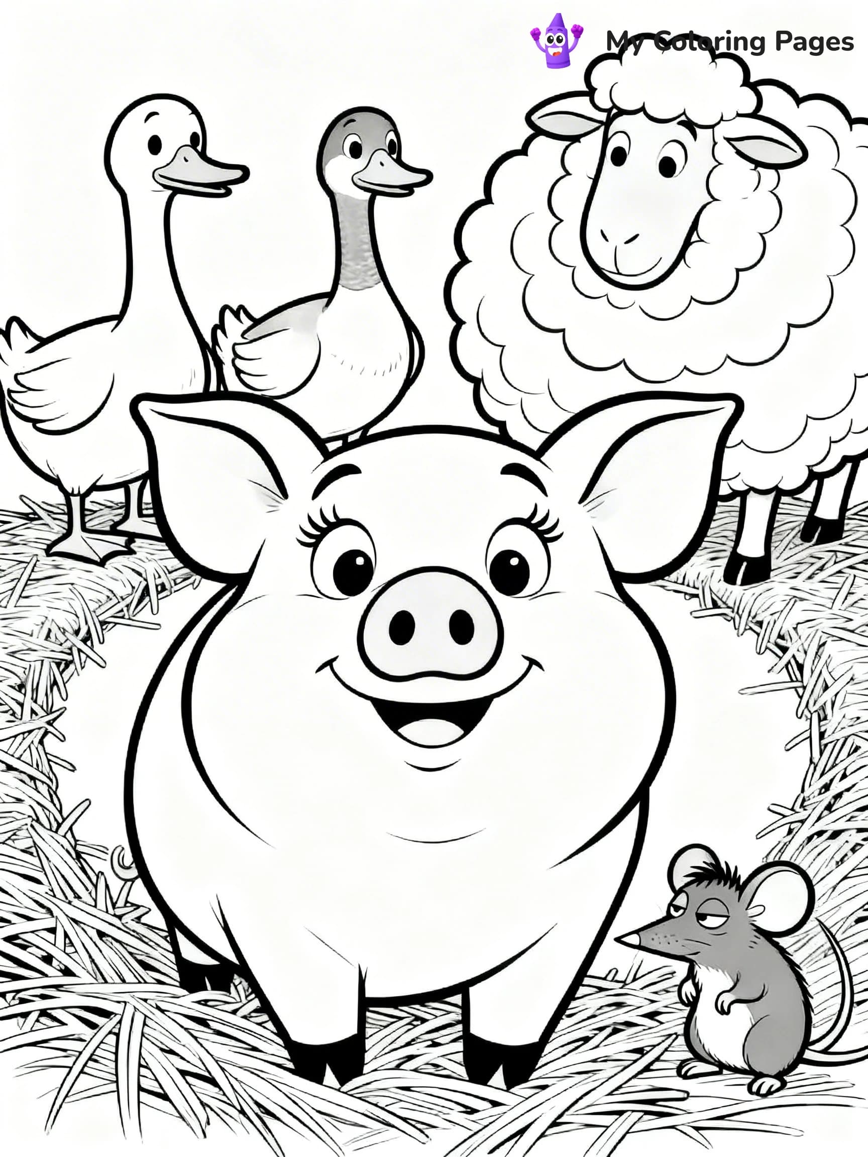 Charlotte's Web Coloring Pages - 1