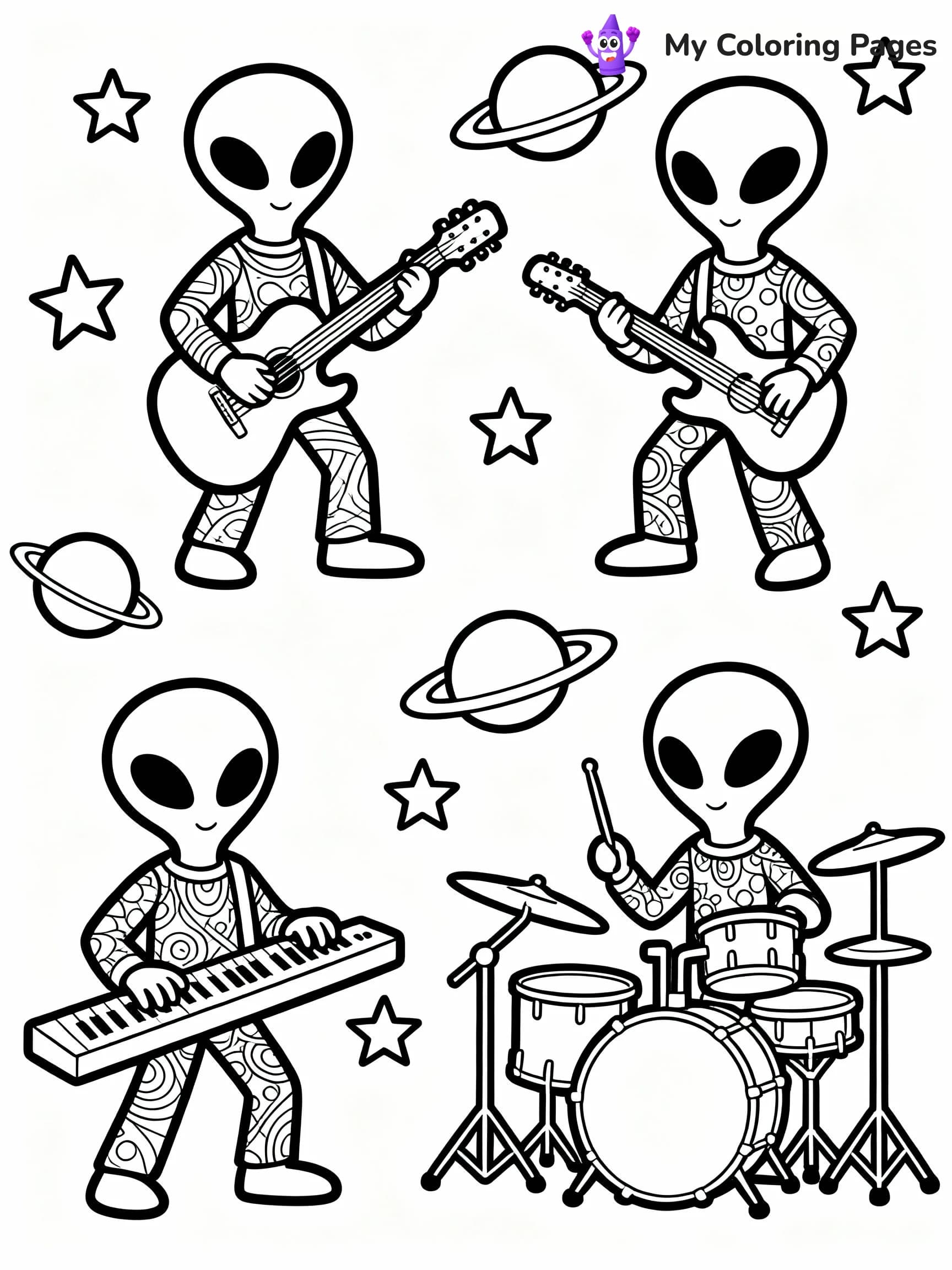 Lisa Frank Coloring Pages - 9