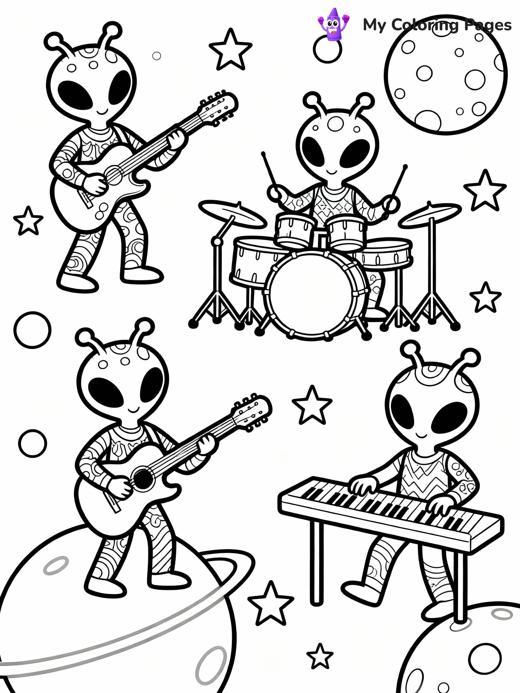 Lisa Frank Coloring Pages - 8