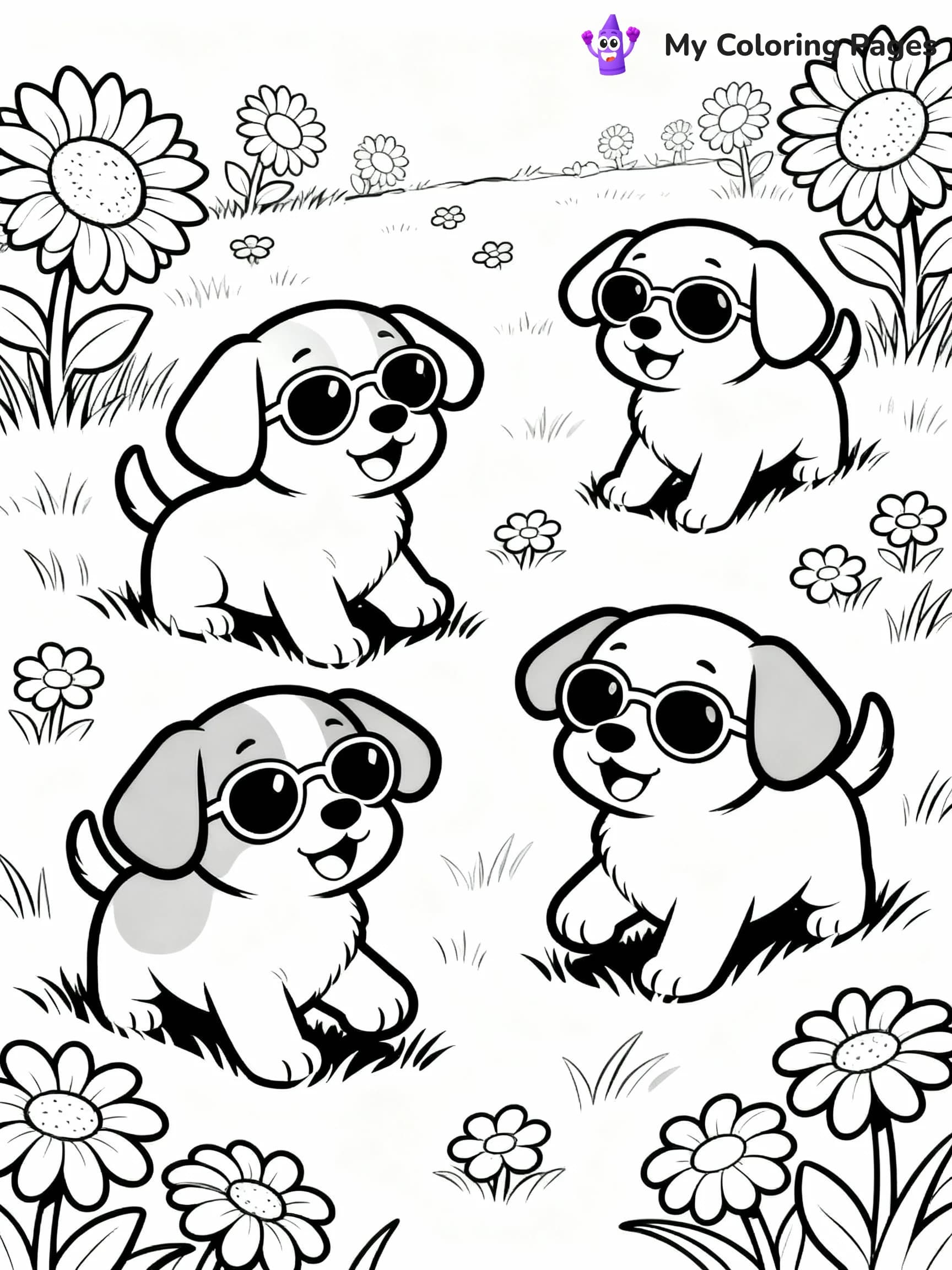 Lisa Frank Coloring Pages - 4