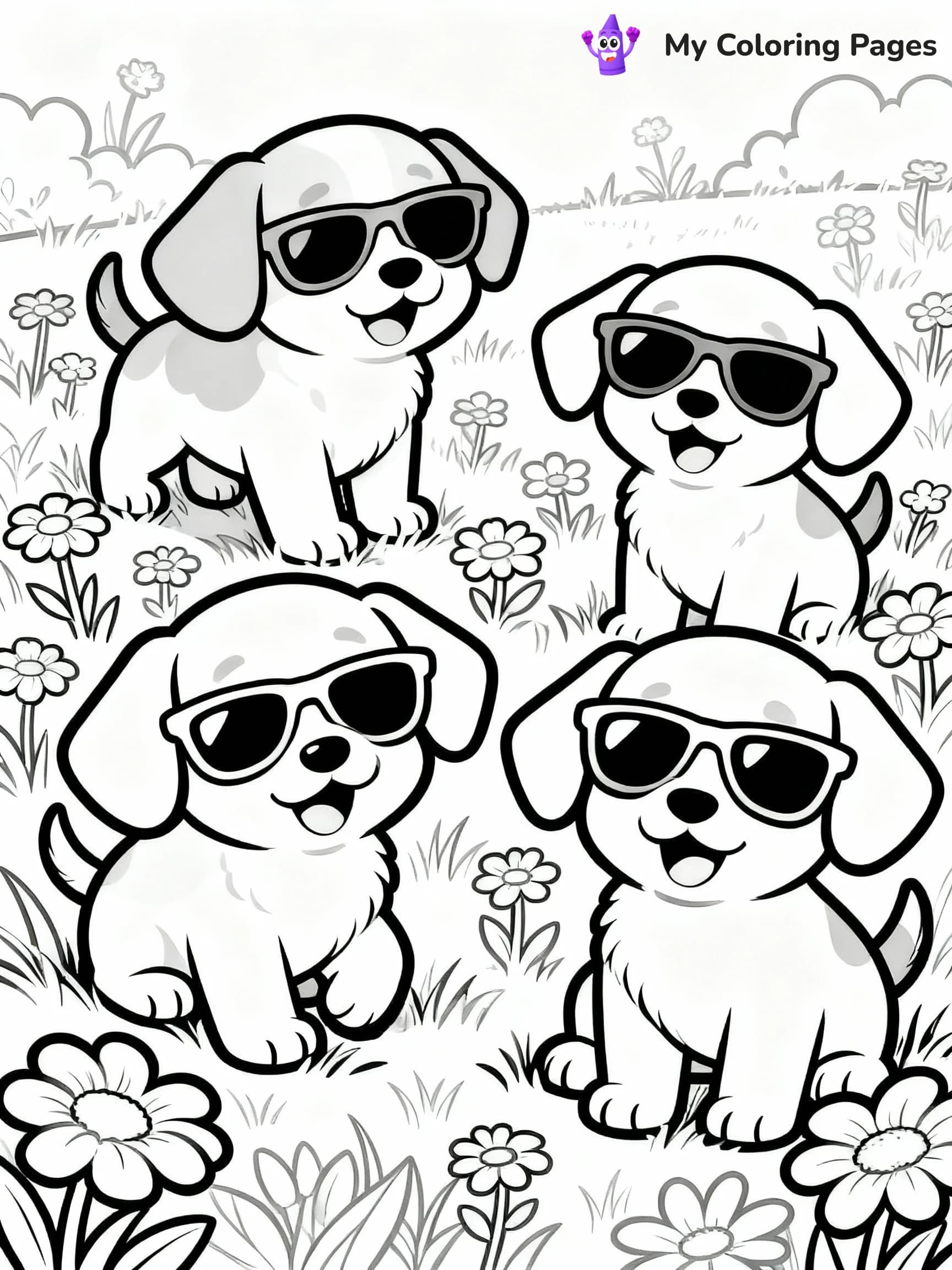 Lisa Frank Coloring Pages - 1