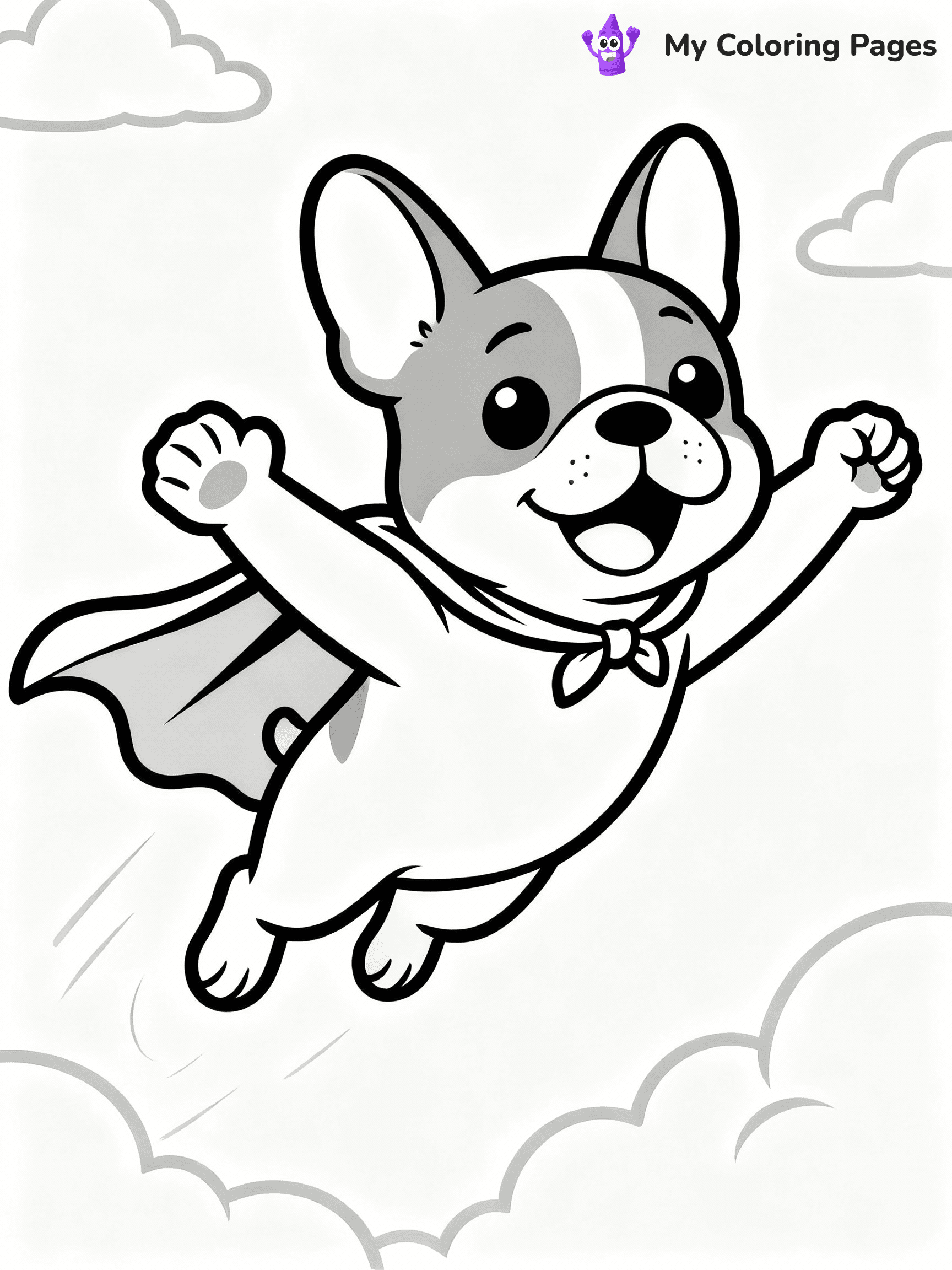 French Bulldog Coloring Pages - 32