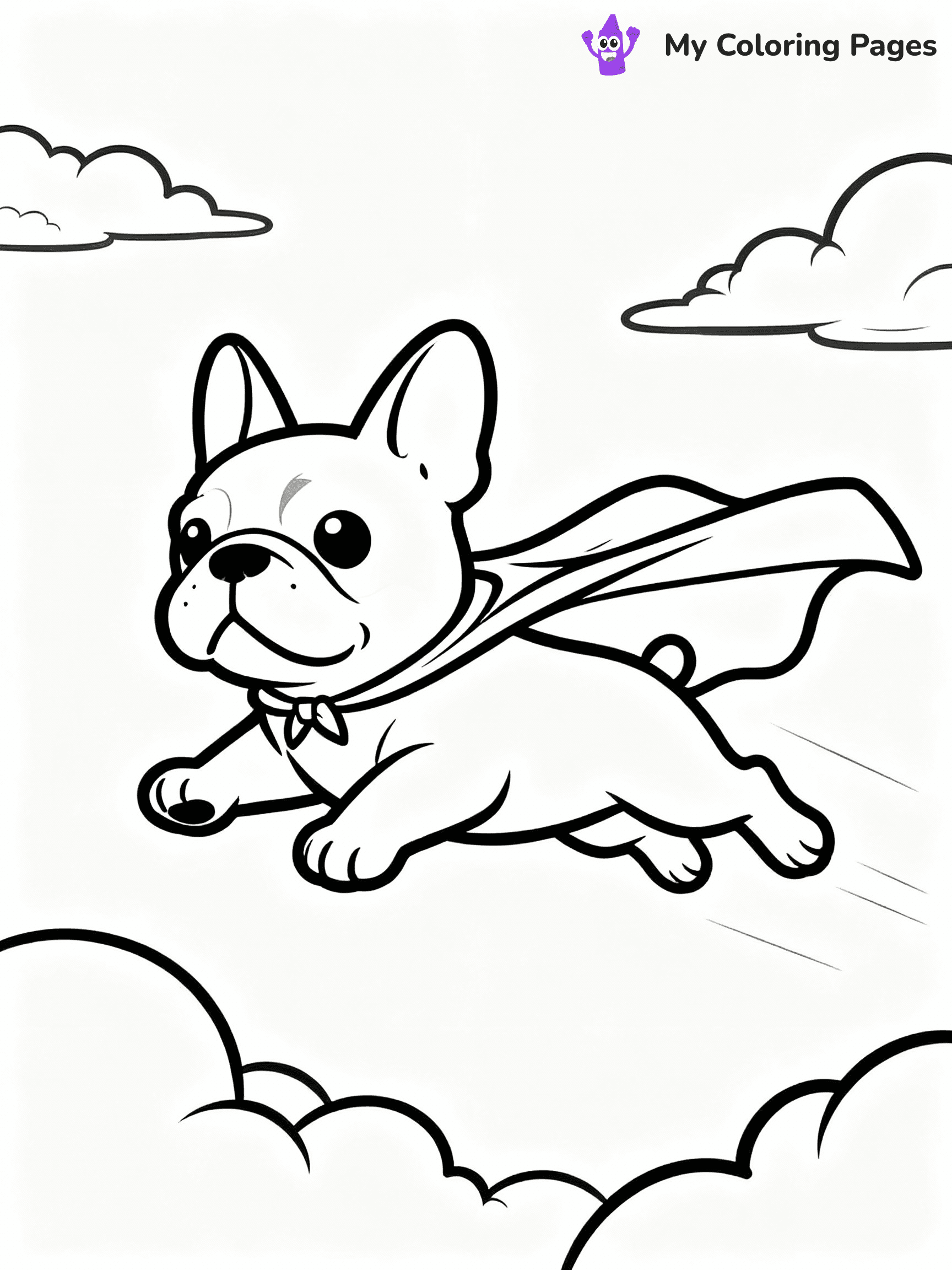 French Bulldog Coloring Pages - 29