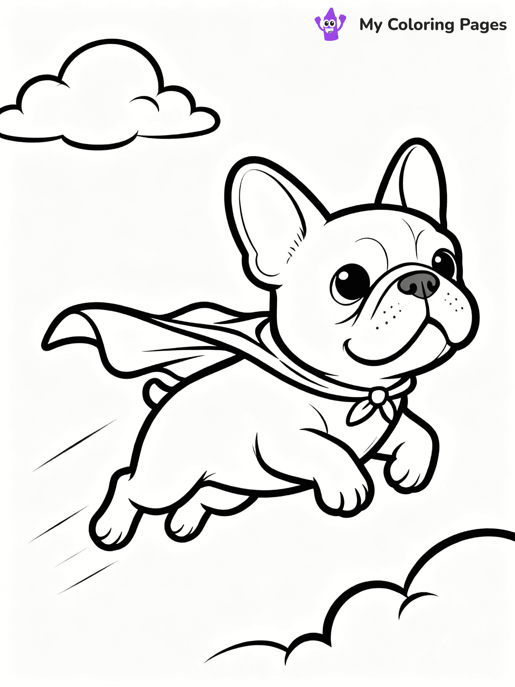 French Bulldog Coloring Pages - 28