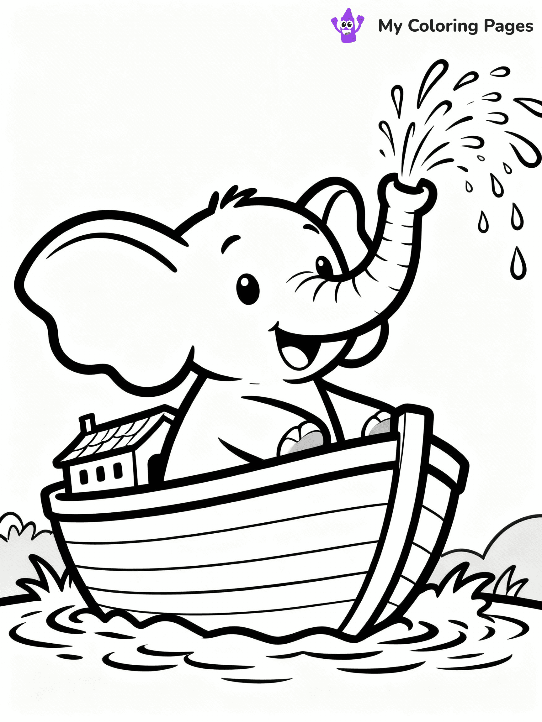 Noah's Ark Coloring Pages - 24