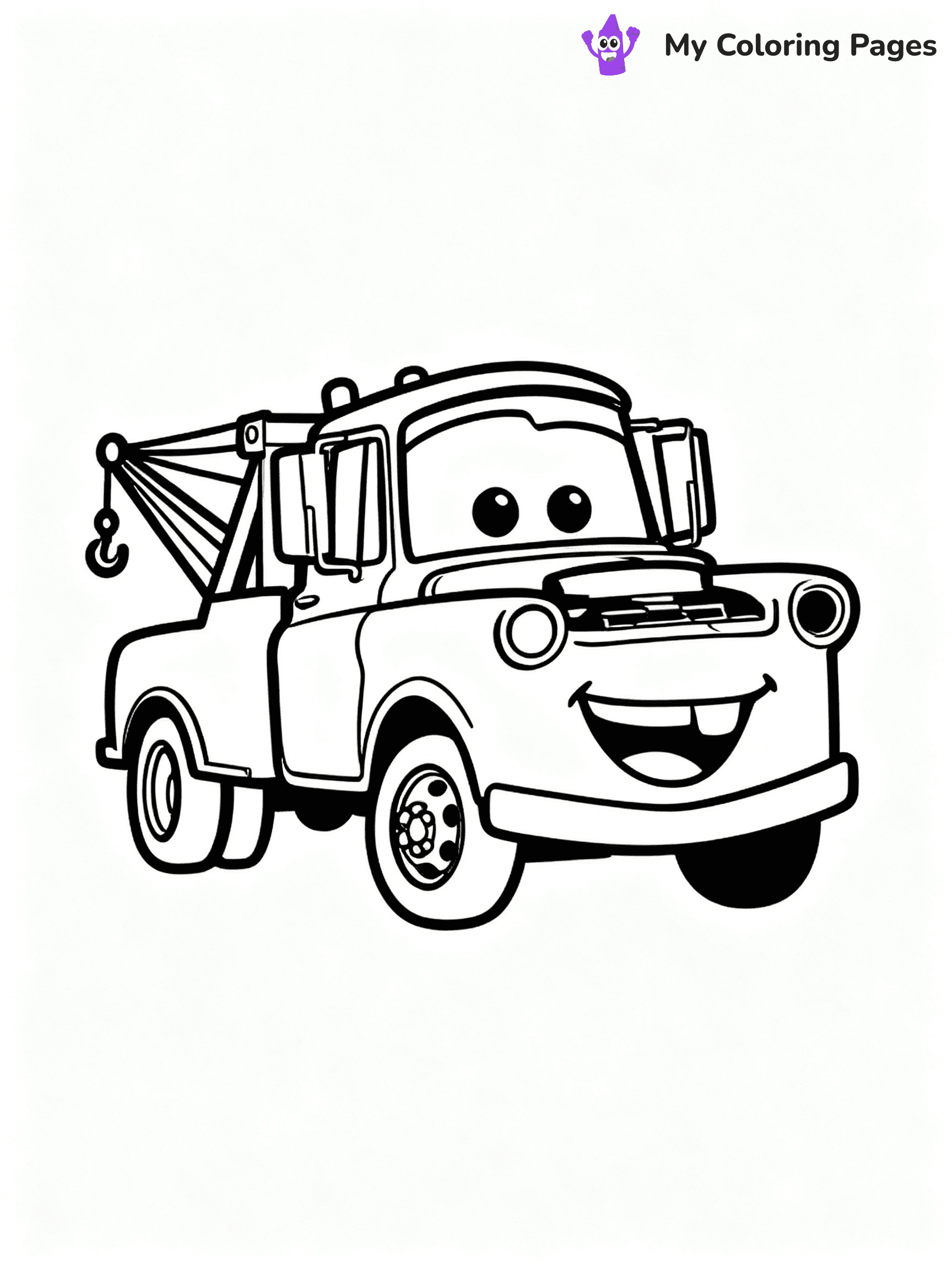 ⚠️ CRITICAL REQUIREMENT - ABSOLUTE BLACK AND WHITE ONLY ⚠️
This MUST be a BLACK AND WHITE line drawing ONLY. NO COLORS whatsoever.
- ONLY pure black lines (#000000) on pure white background (#FFFFFF)
- ABSOLUTELY NO colors, NO shading, NO gradients, NO grayscale
- If there are ANY colors in the output, the image is REJECTED
- This is a COLORING PAGE - meant to be COLORED IN by children
- The output must be UNCOLORED line art ready for coloring
⚠️ SUBJECT TO DRAW: Tow Mater from Cars in Pixar animation style, towing a broken-down car, big smile and eyes wide
(REMEMBER: Output must be BLACK AND WHITE line art only, NOT colored!)
# COLORING PAGE: BLACK OUTLINES ONLY - WHITE BACKGROUND MANDATORY
Create a **coloring book page** using EXACTLY two values: black lines, white space.
## NON-NEGOTIABLE BINARY RULES
- **ONLY #000000 (black) and #FFFFFF (white)** - NO other values exist
- **EVERY PIXEL = BLACK OR WHITE** - no gray/shading/antialiasing
- **WHITE BACKGROUND MANDATORY** - entire canvas stays white
- **ALL SHAPES HOLLOW** - everything is empty outlines waiting to be colored
- **FORBIDDEN:** fills, shading, gradients, patterns, textures, colors
- **NO SOLID REGIONS** - if it's not a thin line, it's wrong
## Universal Line Standards
- Black outlines ONLY - thin, uniform weight
- Every shape completely empty inside
- Closed contours suitable for coloring
- Simple flat illustration - zero depth/3D/realism
- **Style:** Whimsical Doodle Art Alley - rounded, friendly outlines (unless specified)
## Everything = Outline Only
- Characters/animals: hollow shapes
- Objects/clothing: empty contours
- Backgrounds/scenery: line work only
- Natural elements: outlined forms
- Dark/night areas: don't exist (use outlined symbols)
- Textures/patterns: convert to simple lines
## The Test
Can a child color EVERY white space with crayons? If any area is pre-filled/shaded/gray or colored in, it FAILS. Every shape must be waiting to receive color.
**FINAL OUTPUT**: Binary coloring page. Black lines define shapes. White spaces ready for coloring. Nothing else exists. No exceptions. Print-ready.
⚠️ FINAL REMINDER: Draw the subject "Tow Mater from Cars in Pixar animation style, towing a broken-down car, big smile and eyes wide" as BLACK AND WHITE line art. Zero colors in output.