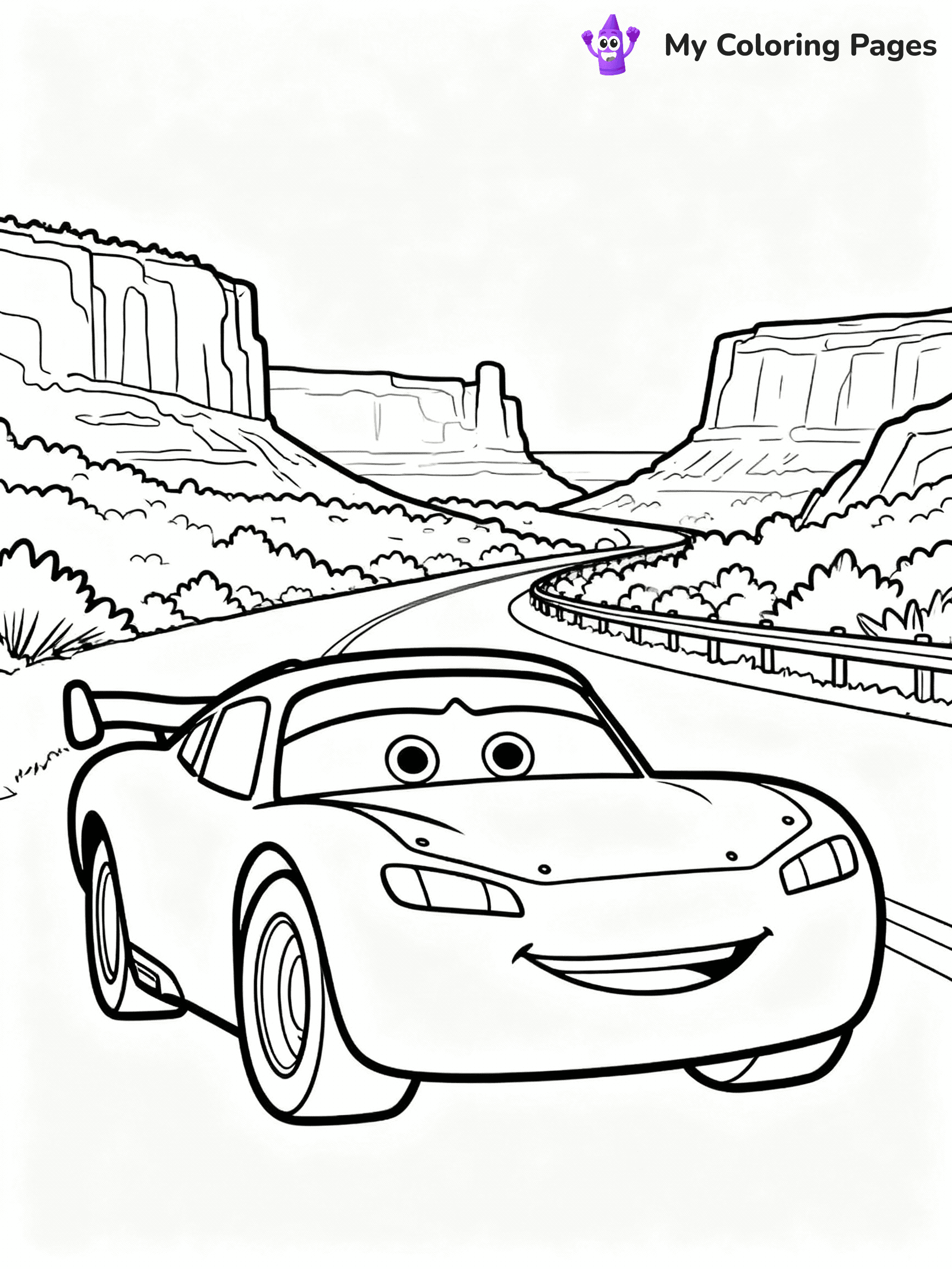 ⚠️ CRITICAL REQUIREMENT - ABSOLUTE BLACK AND WHITE ONLY ⚠️
This MUST be a BLACK AND WHITE line drawing ONLY. NO COLORS whatsoever.
- ONLY pure black lines (#000000) on pure white background (#FFFFFF)
- ABSOLUTELY NO colors, NO shading, NO gradients, NO grayscale
- If there are ANY colors in the output, the image is REJECTED
- This is a COLORING PAGE - meant to be COLORED IN by children
- The output must be UNCOLORED line art ready for coloring
⚠️ SUBJECT TO DRAW: Sally from Cars in Pixar animation style, parked at a scenic view, looking relaxed with her curves highlighted
(REMEMBER: Output must be BLACK AND WHITE line art only, NOT colored!)
# COLORING PAGE: BLACK OUTLINES ONLY - WHITE BACKGROUND MANDATORY
Create a **coloring book page** using EXACTLY two values: black lines, white space.
## NON-NEGOTIABLE BINARY RULES
- **ONLY #000000 (black) and #FFFFFF (white)** - NO other values exist
- **EVERY PIXEL = BLACK OR WHITE** - no gray/shading/antialiasing
- **WHITE BACKGROUND MANDATORY** - entire canvas stays white
- **ALL SHAPES HOLLOW** - everything is empty outlines waiting to be colored
- **FORBIDDEN:** fills, shading, gradients, patterns, textures, colors
- **NO SOLID REGIONS** - if it's not a thin line, it's wrong
## Universal Line Standards
- Black outlines ONLY - thin, uniform weight
- Every shape completely empty inside
- Closed contours suitable for coloring
- Simple flat illustration - zero depth/3D/realism
- **Style:** Whimsical Doodle Art Alley - rounded, friendly outlines (unless specified)
## Everything = Outline Only
- Characters/animals: hollow shapes
- Objects/clothing: empty contours
- Backgrounds/scenery: line work only
- Natural elements: outlined forms
- Dark/night areas: don't exist (use outlined symbols)
- Textures/patterns: convert to simple lines
## The Test
Can a child color EVERY white space with crayons? If any area is pre-filled/shaded/gray or colored in, it FAILS. Every shape must be waiting to receive color.
**FINAL OUTPUT**: Binary coloring page. Black lines define shapes. White spaces ready for coloring. Nothing else exists. No exceptions. Print-ready.
⚠️ FINAL REMINDER: Draw the subject "Sally from Cars in Pixar animation style, parked at a scenic view, looking relaxed with her curves highlighted" as BLACK AND WHITE line art. Zero colors in output.