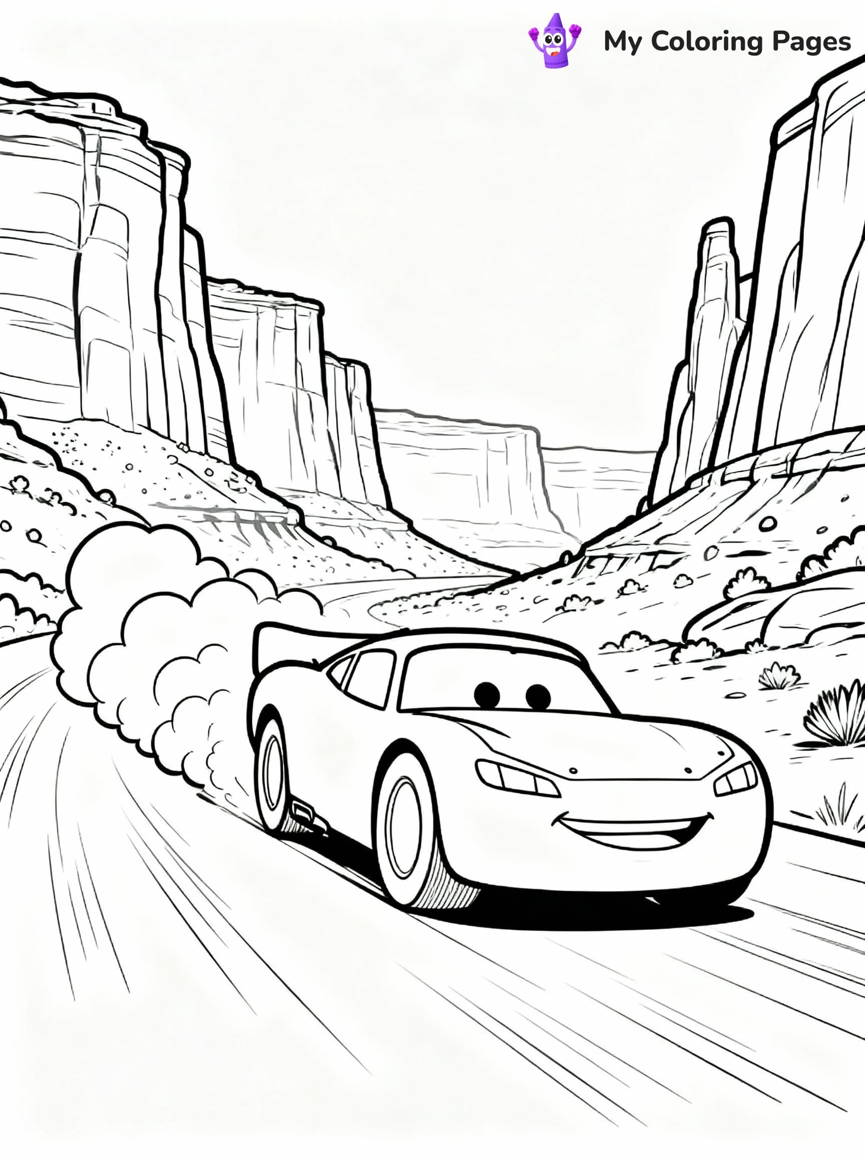 Lightning Mcqueen Coloring Pages - 10
