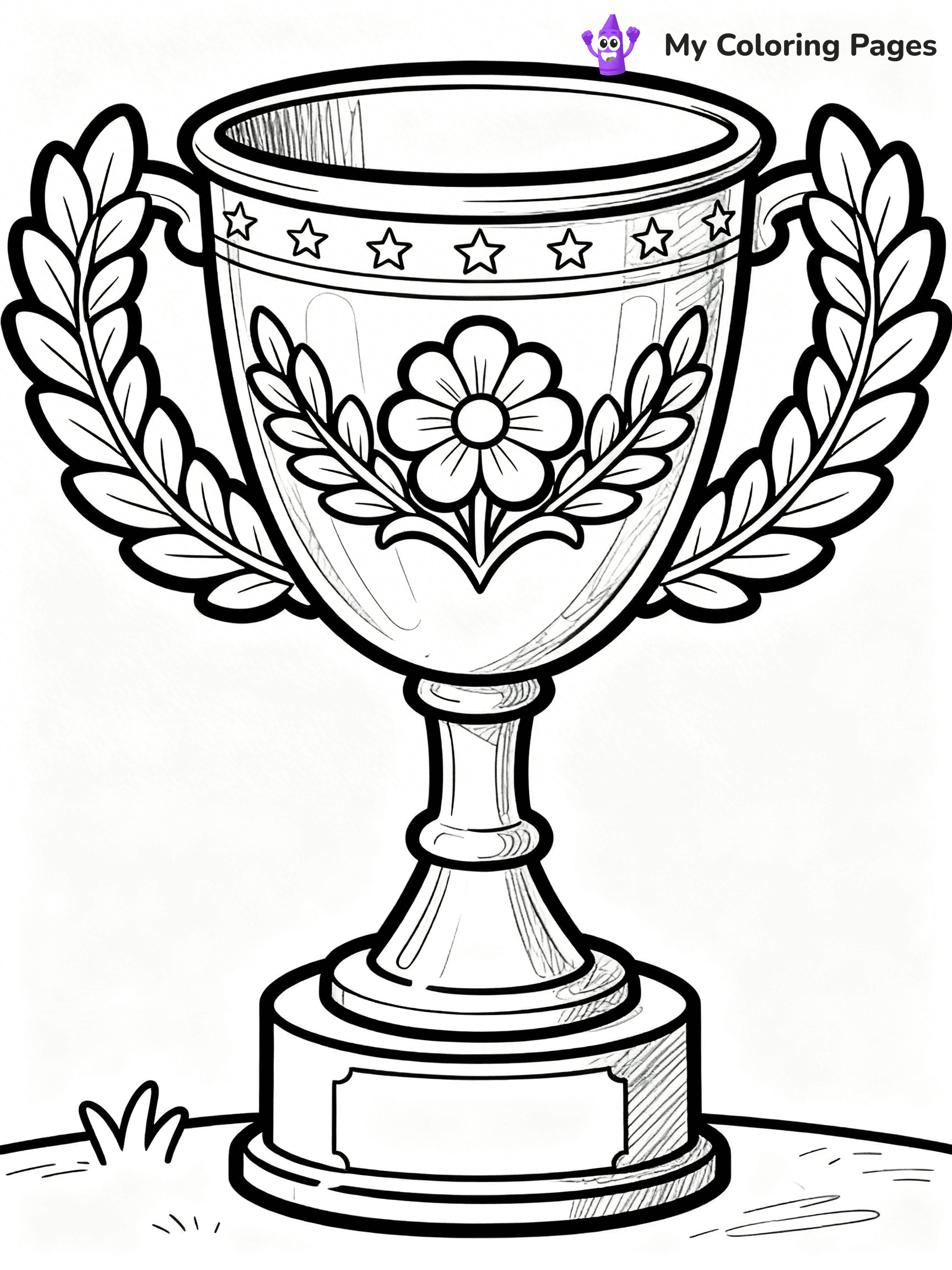 Trophy Coloring Pages - 68