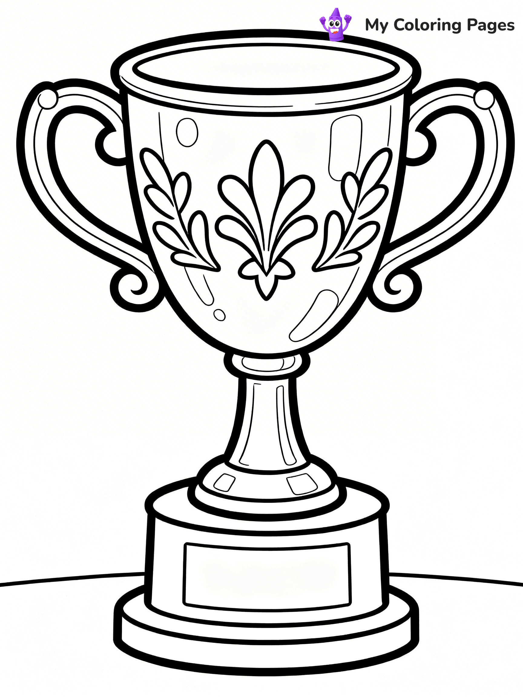 Trophy Coloring Pages - 67