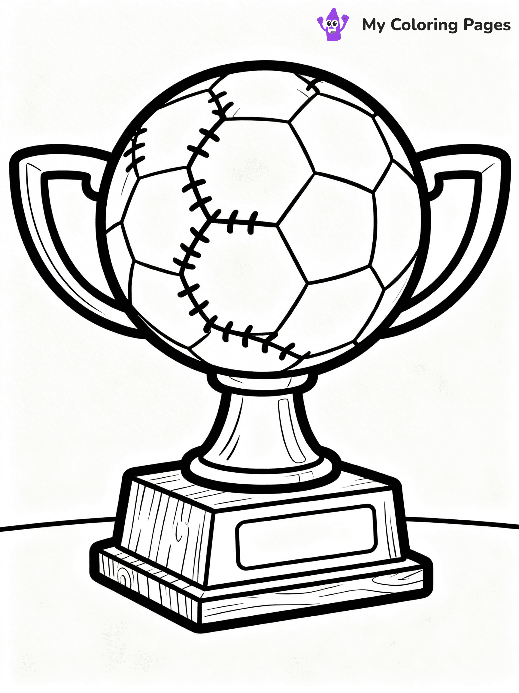 Trophy Coloring Pages - 64