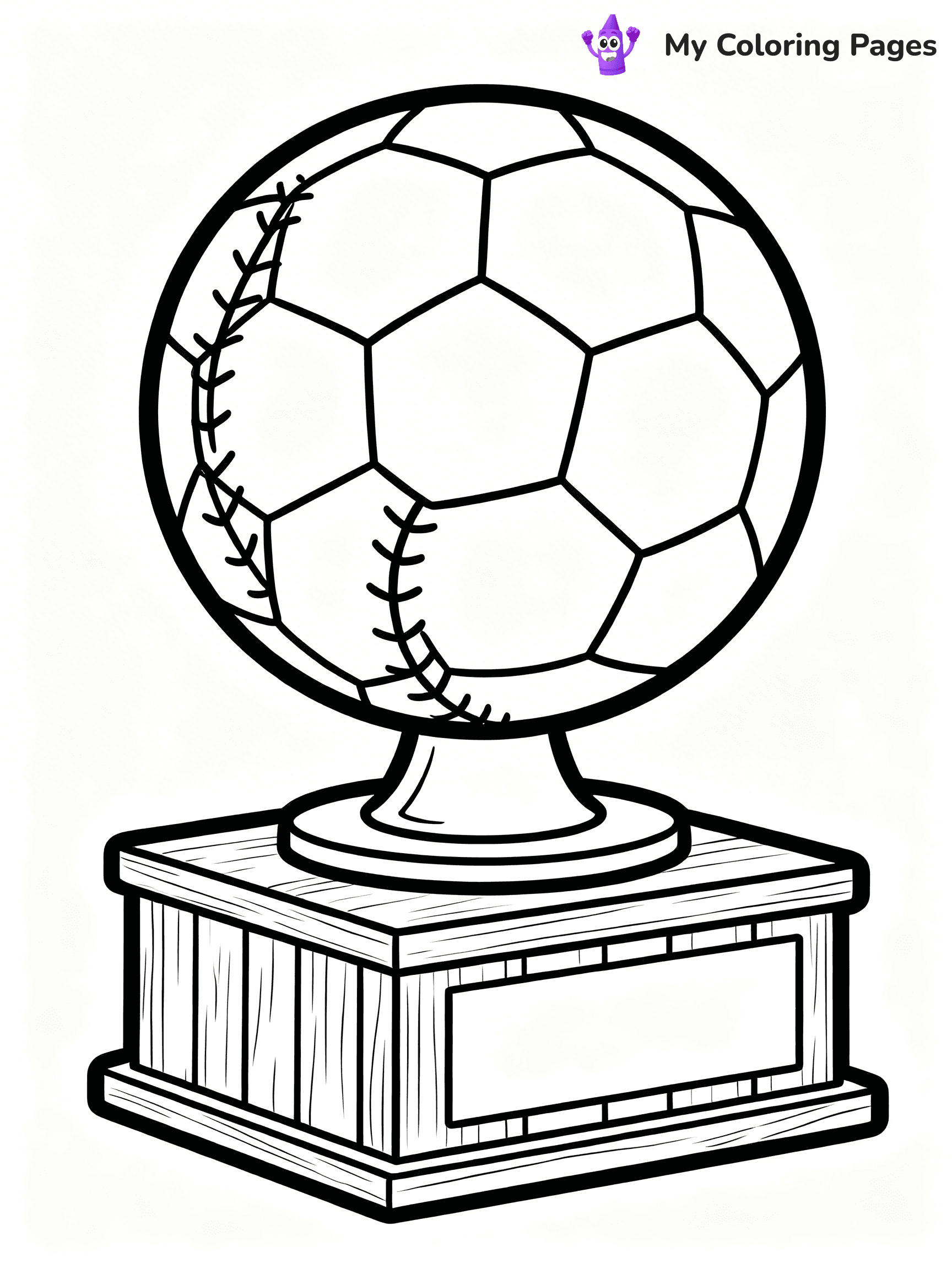 Trophy Coloring Pages - 63