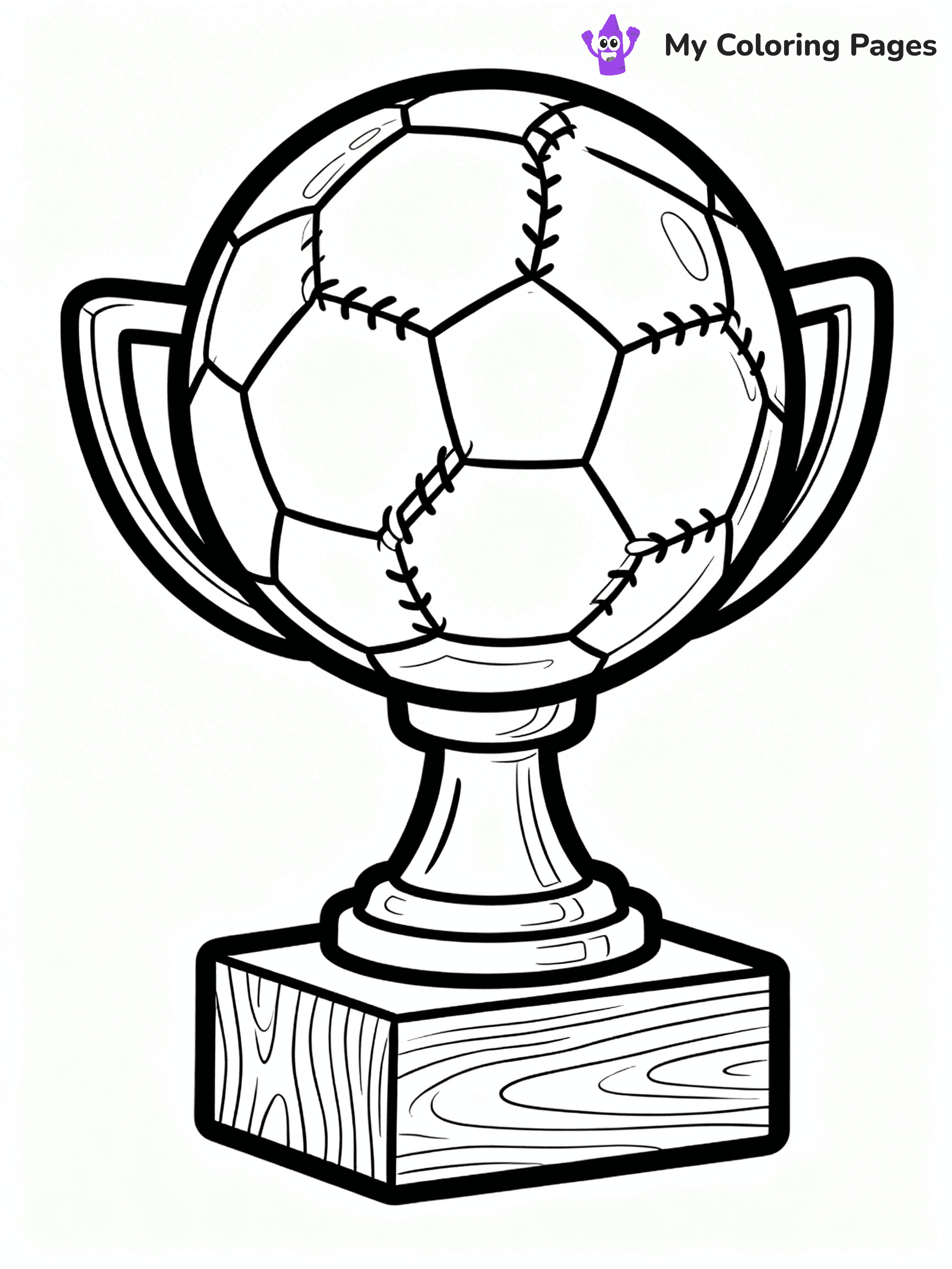 Trophy Coloring Pages - 60
