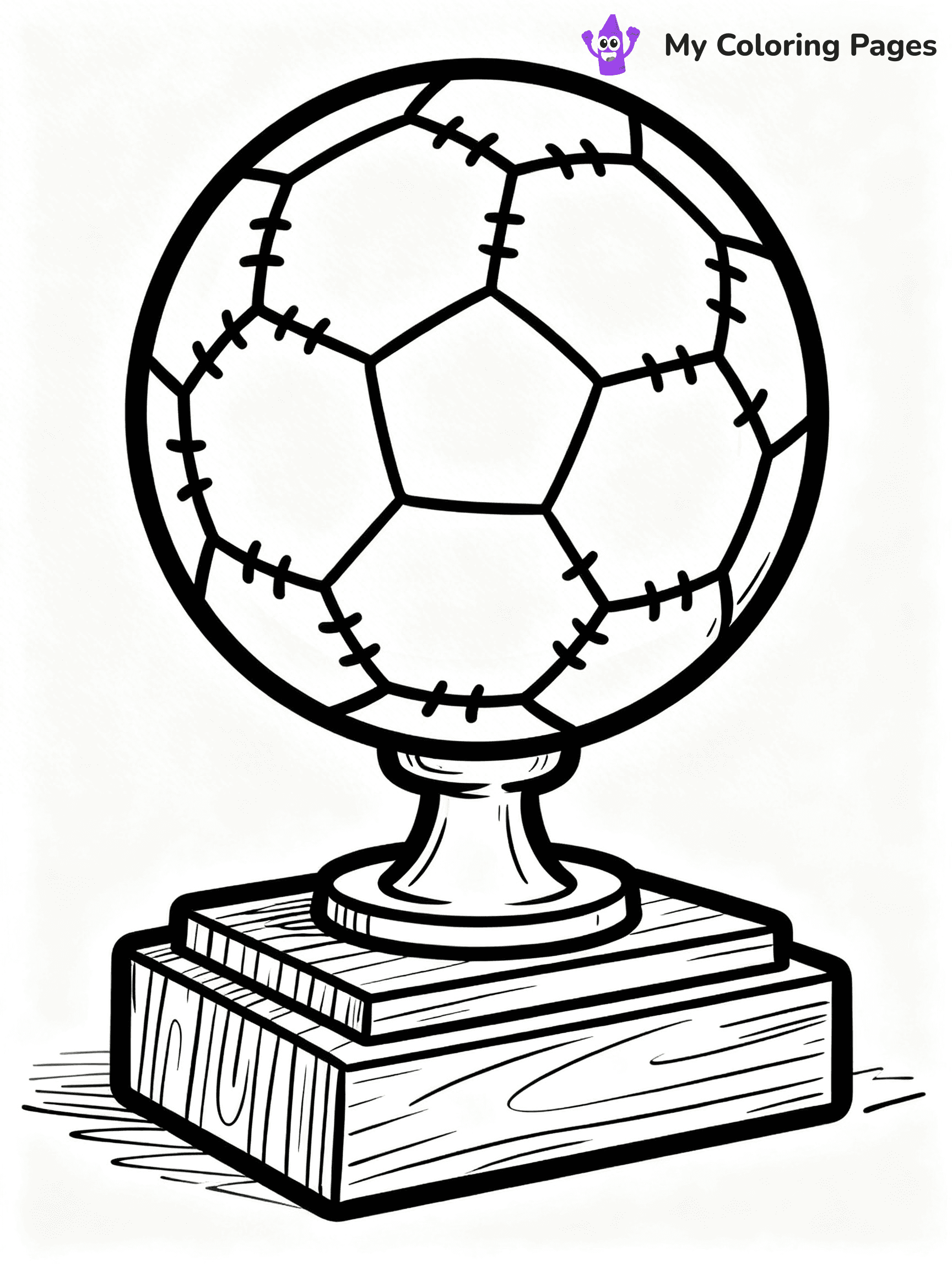 Trophy Coloring Pages - 58