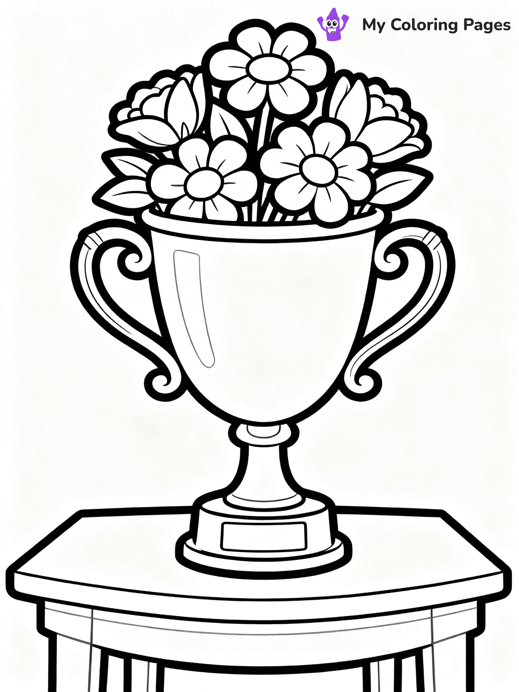 Trophy Coloring Pages - 51