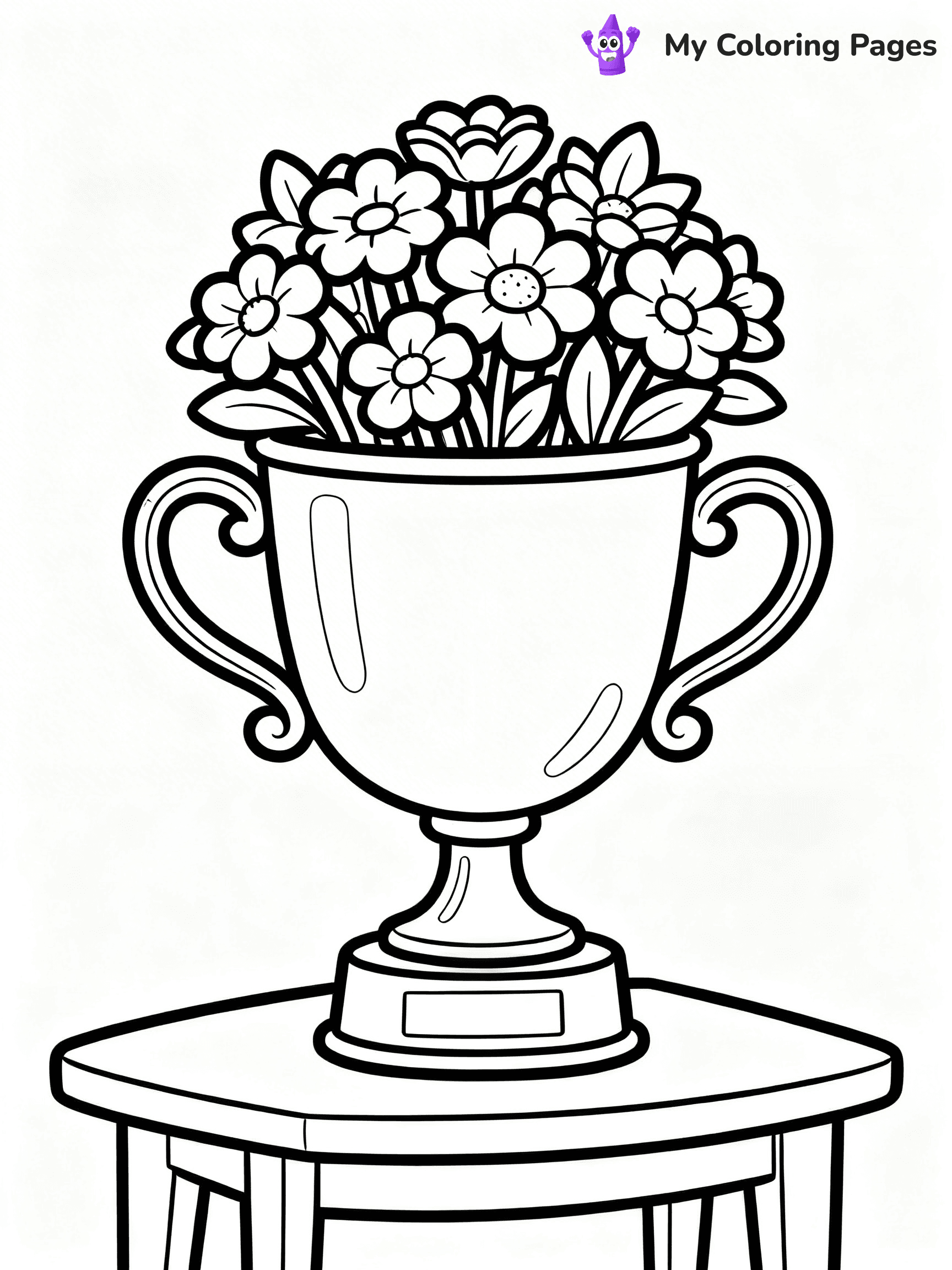 Trophy Coloring Pages - 46