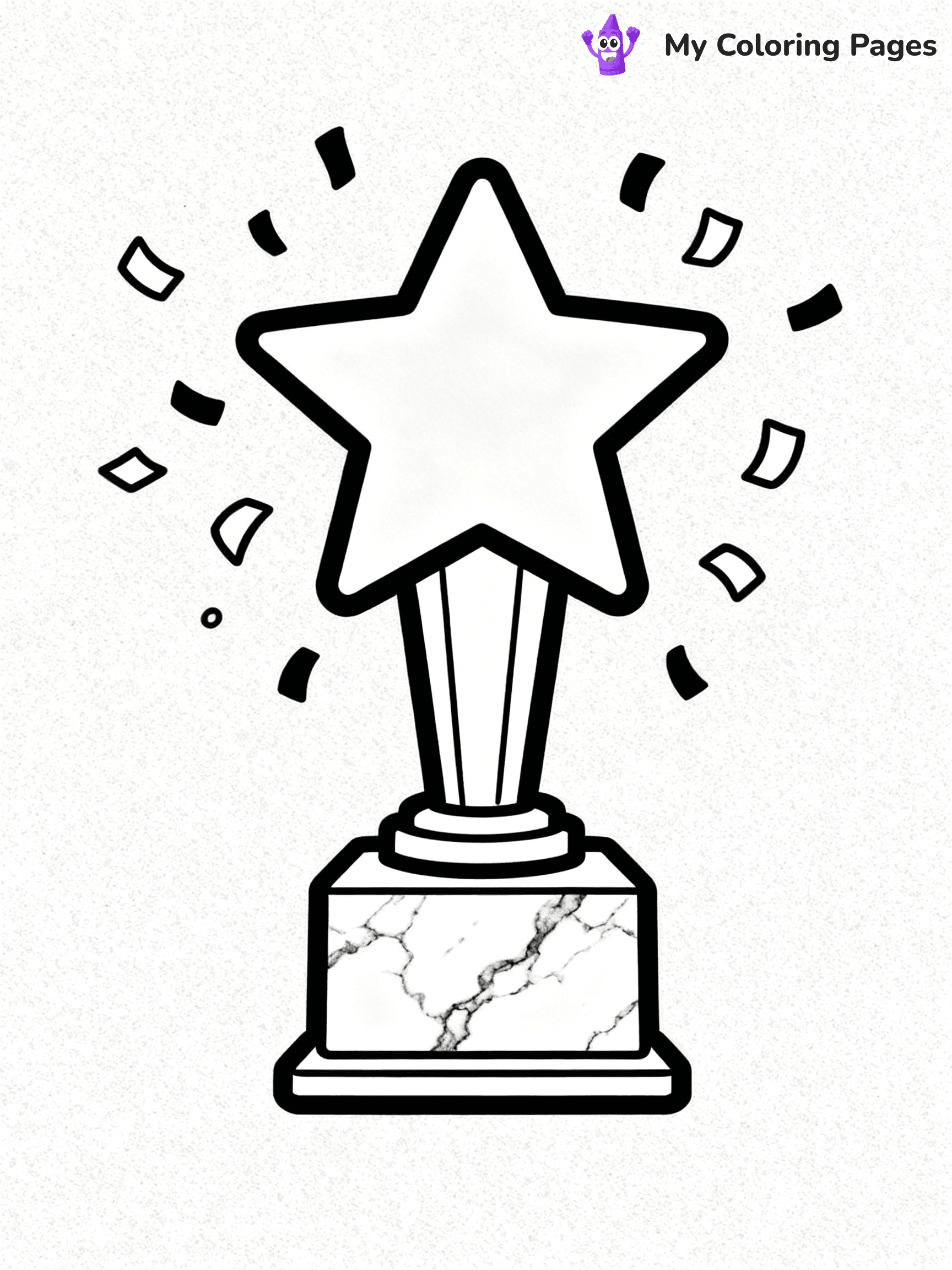 Trophy Coloring Pages - 42