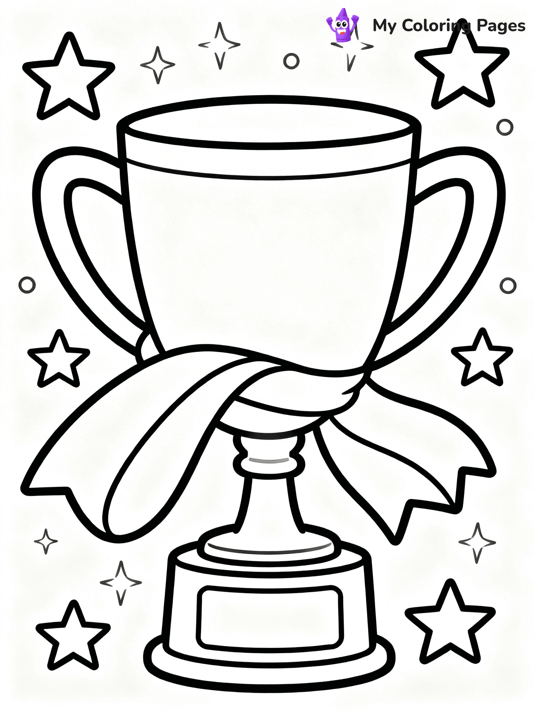 Trophy Coloring Pages - 33
