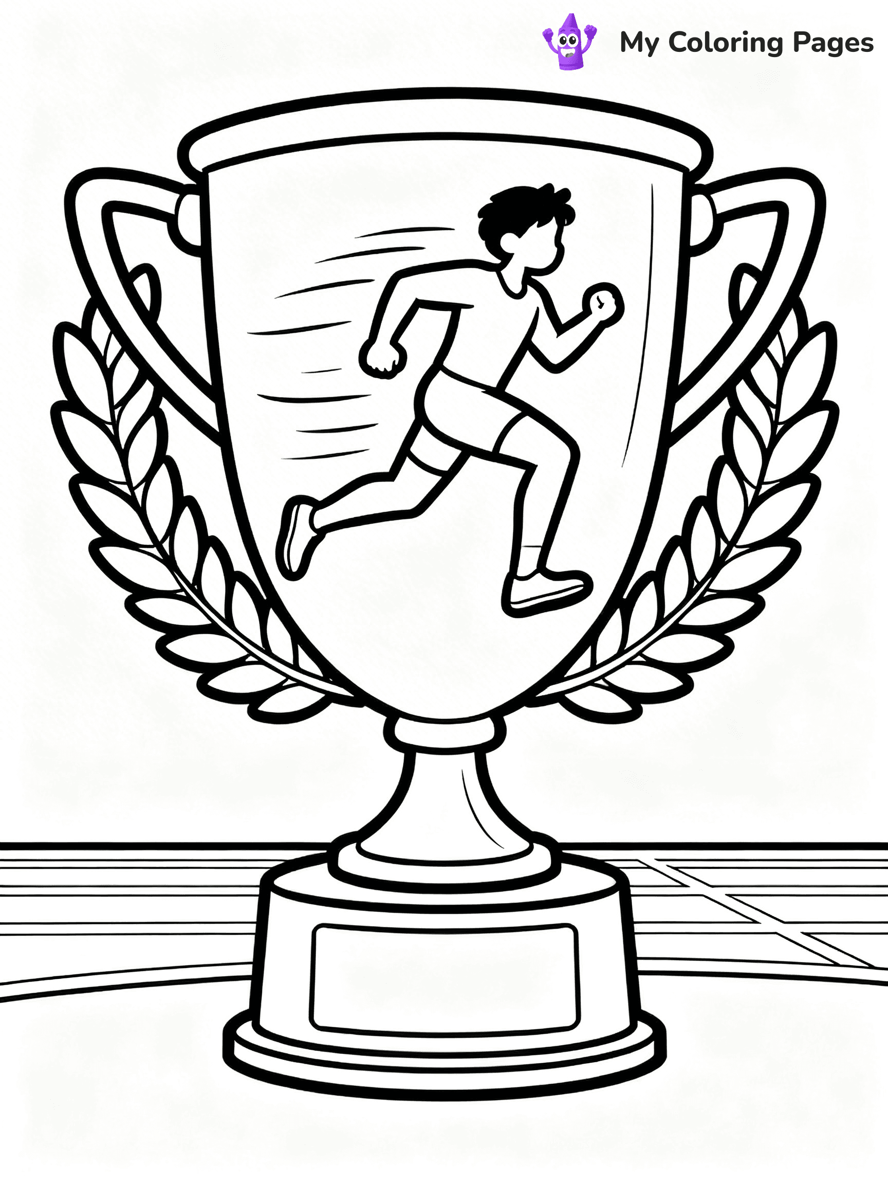 Trophy Coloring Pages - 31