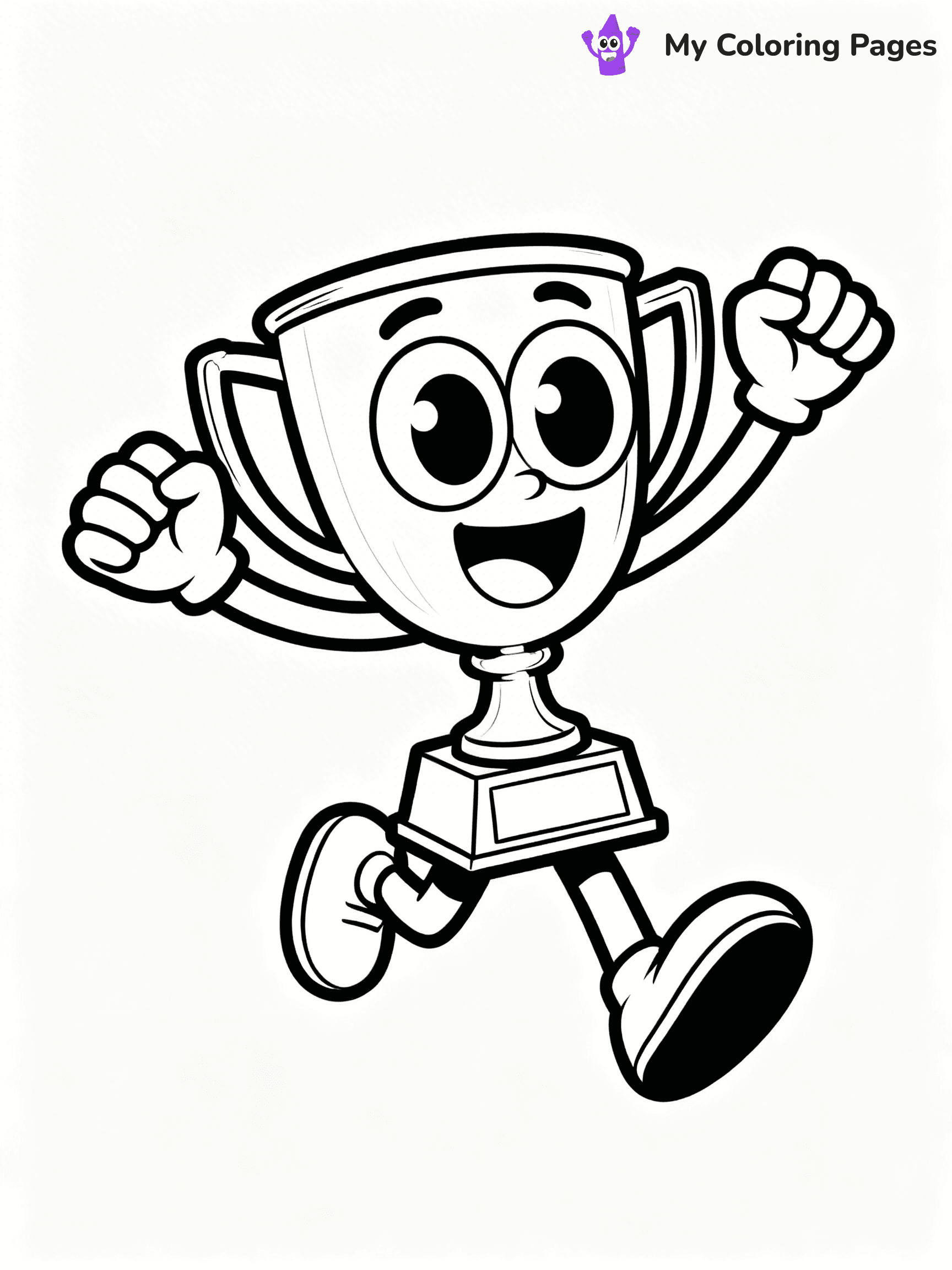 Trophy Coloring Pages - 23