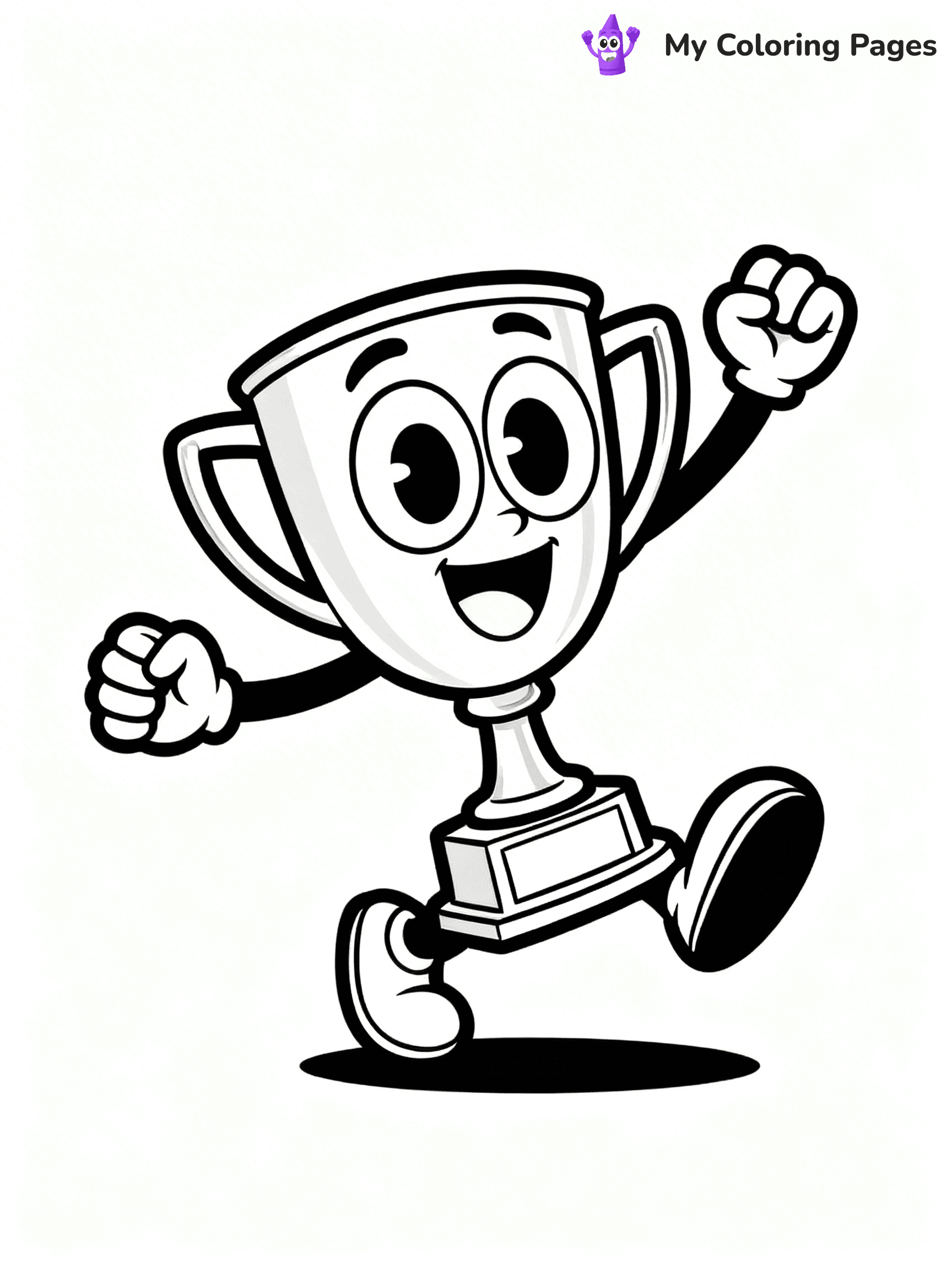 Trophy Coloring Pages - 19