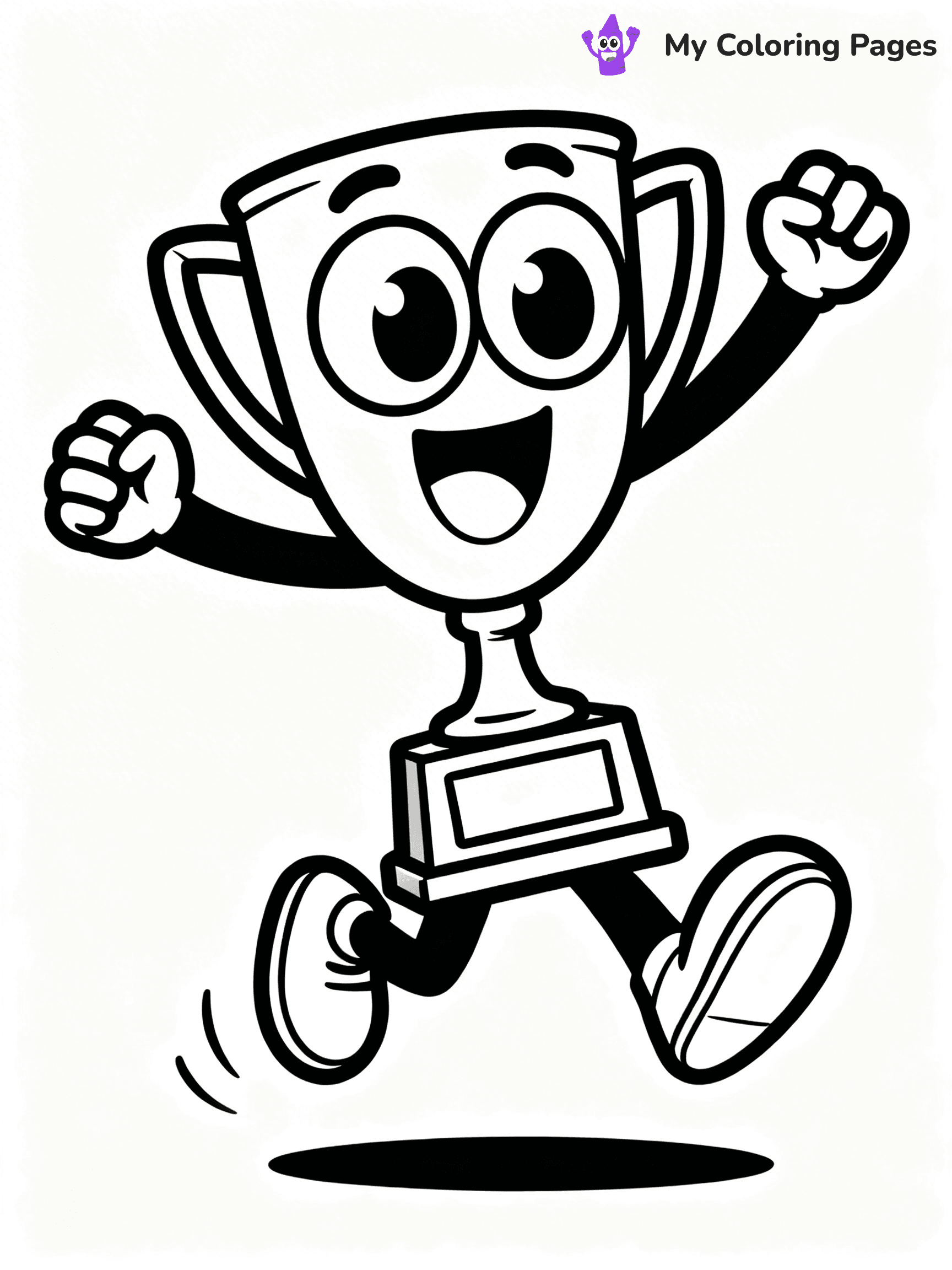 Trophy Coloring Pages - 18