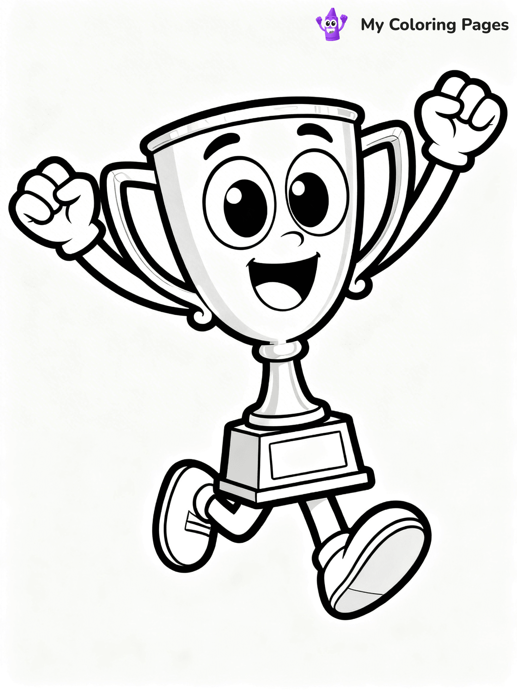 Trophy Coloring Pages - 17