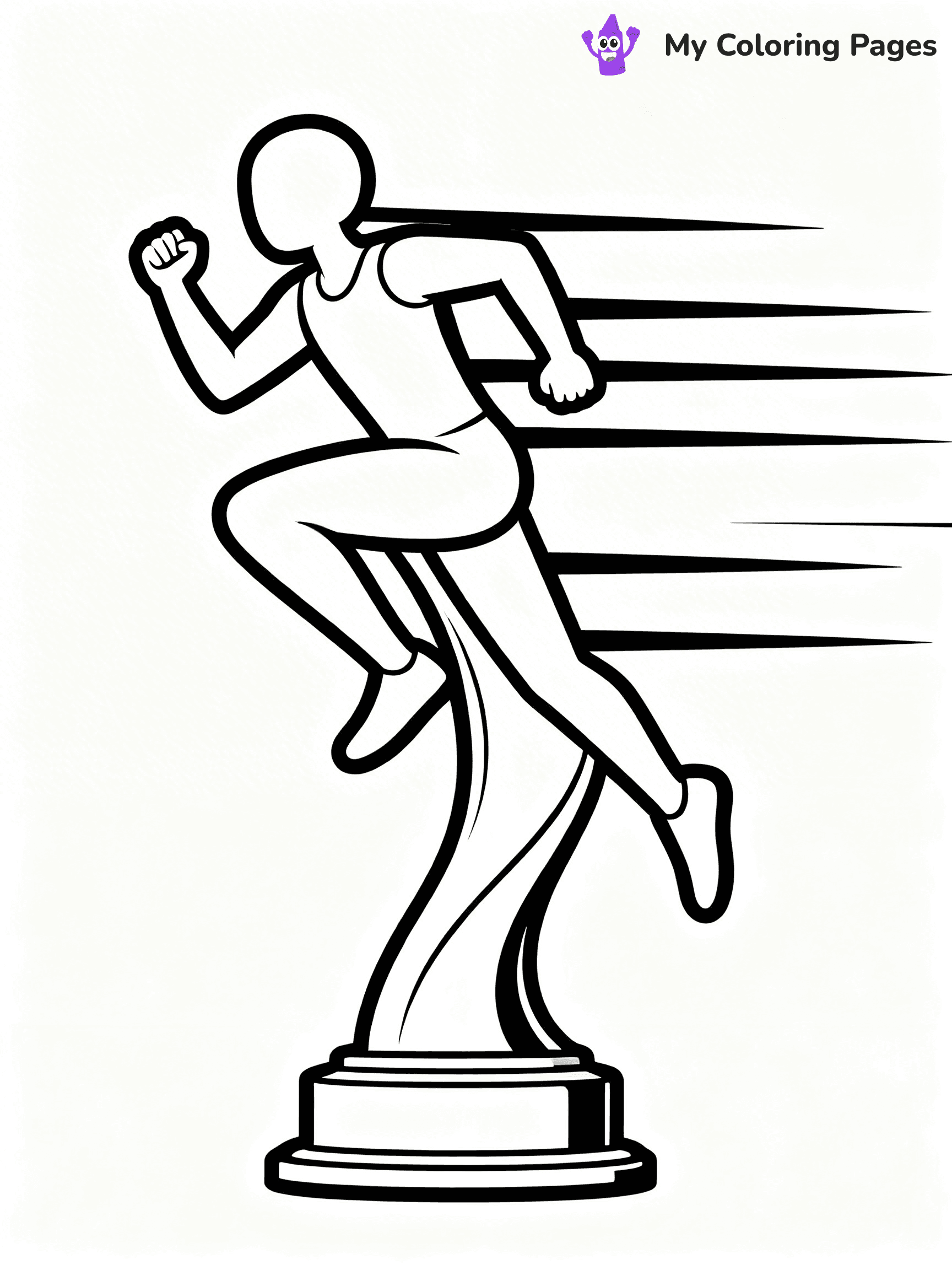 Trophy Coloring Pages - 4