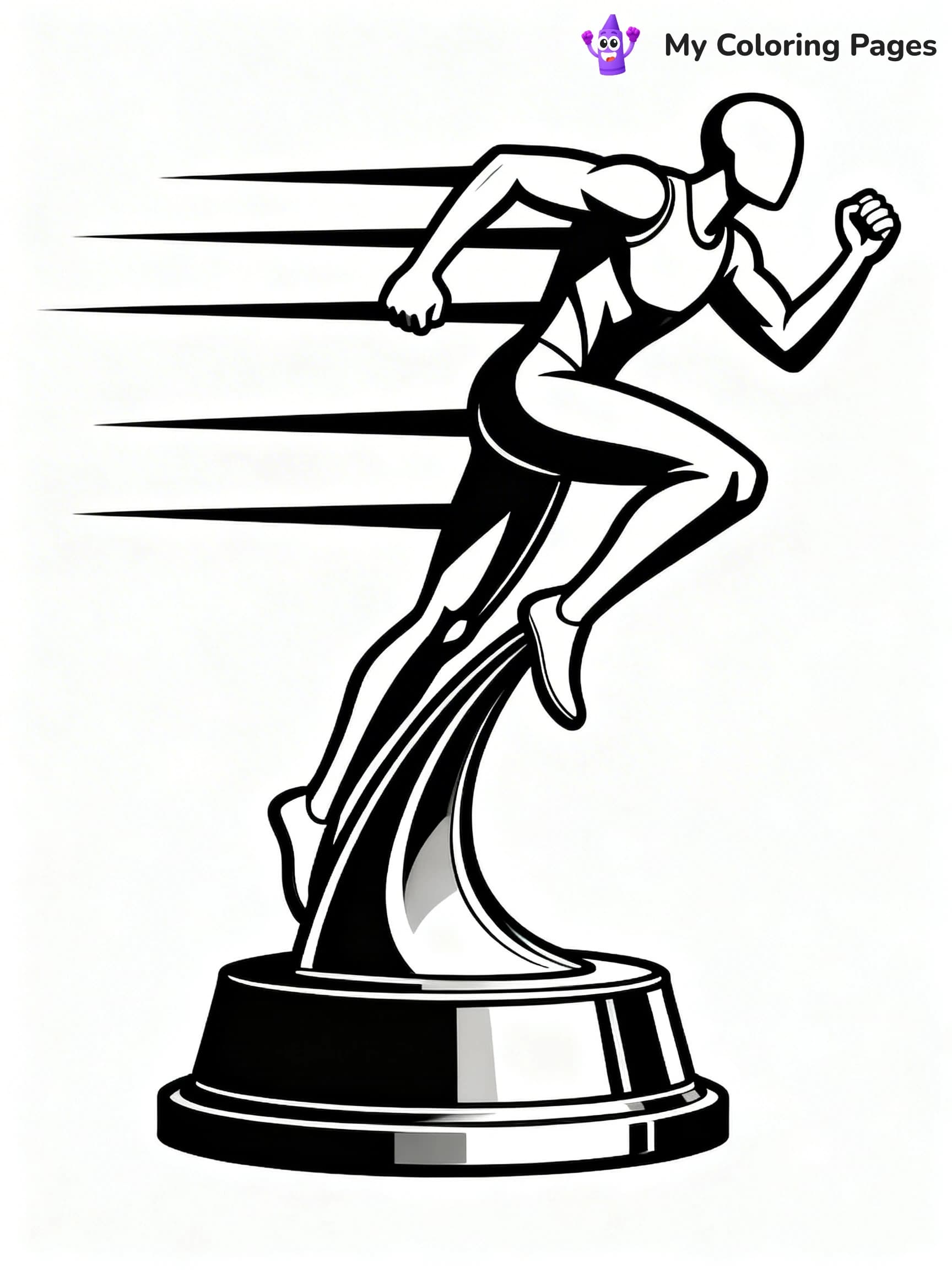 Trophy Coloring Pages - 3