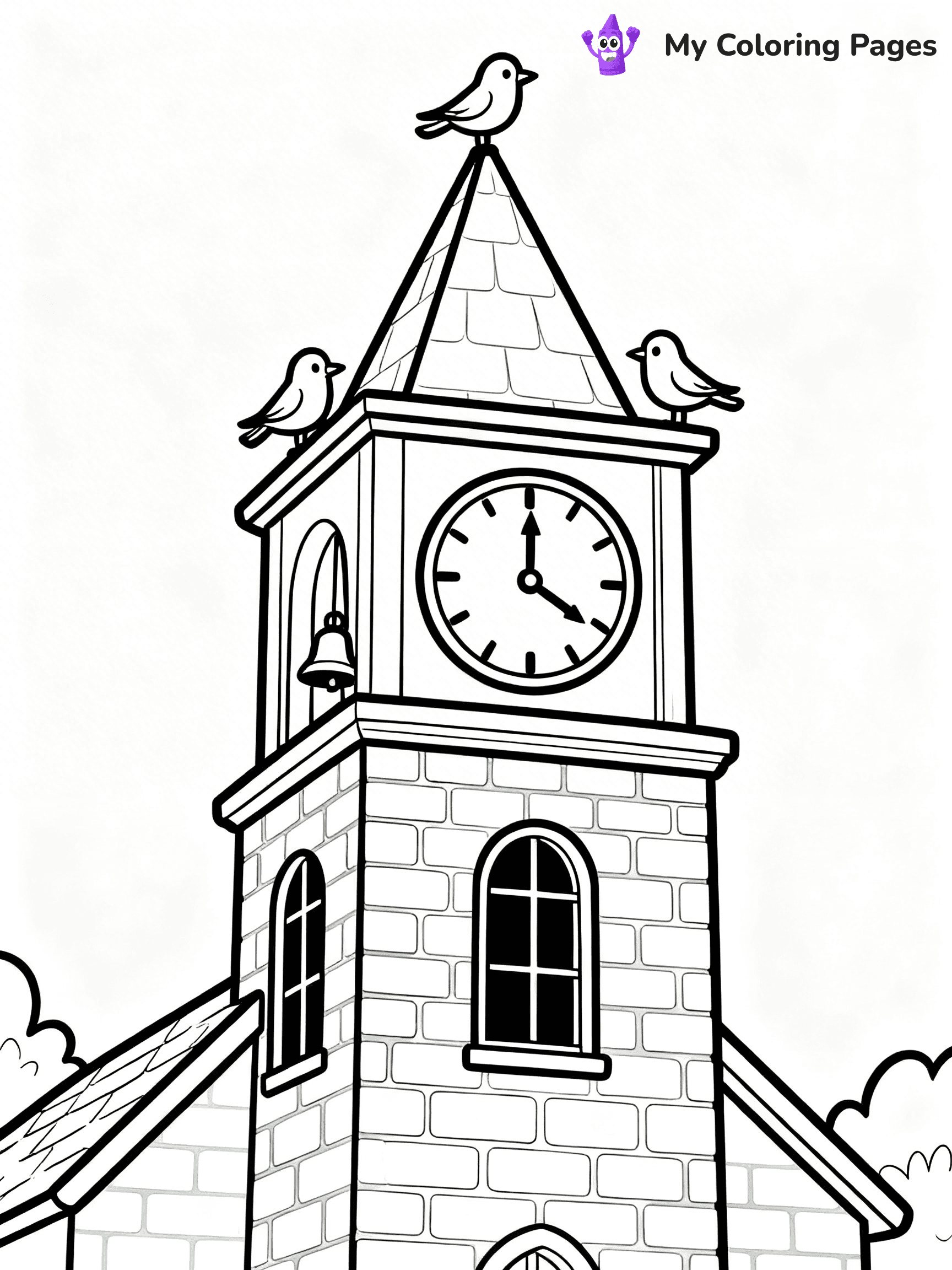 Church Coloring Pages - 23