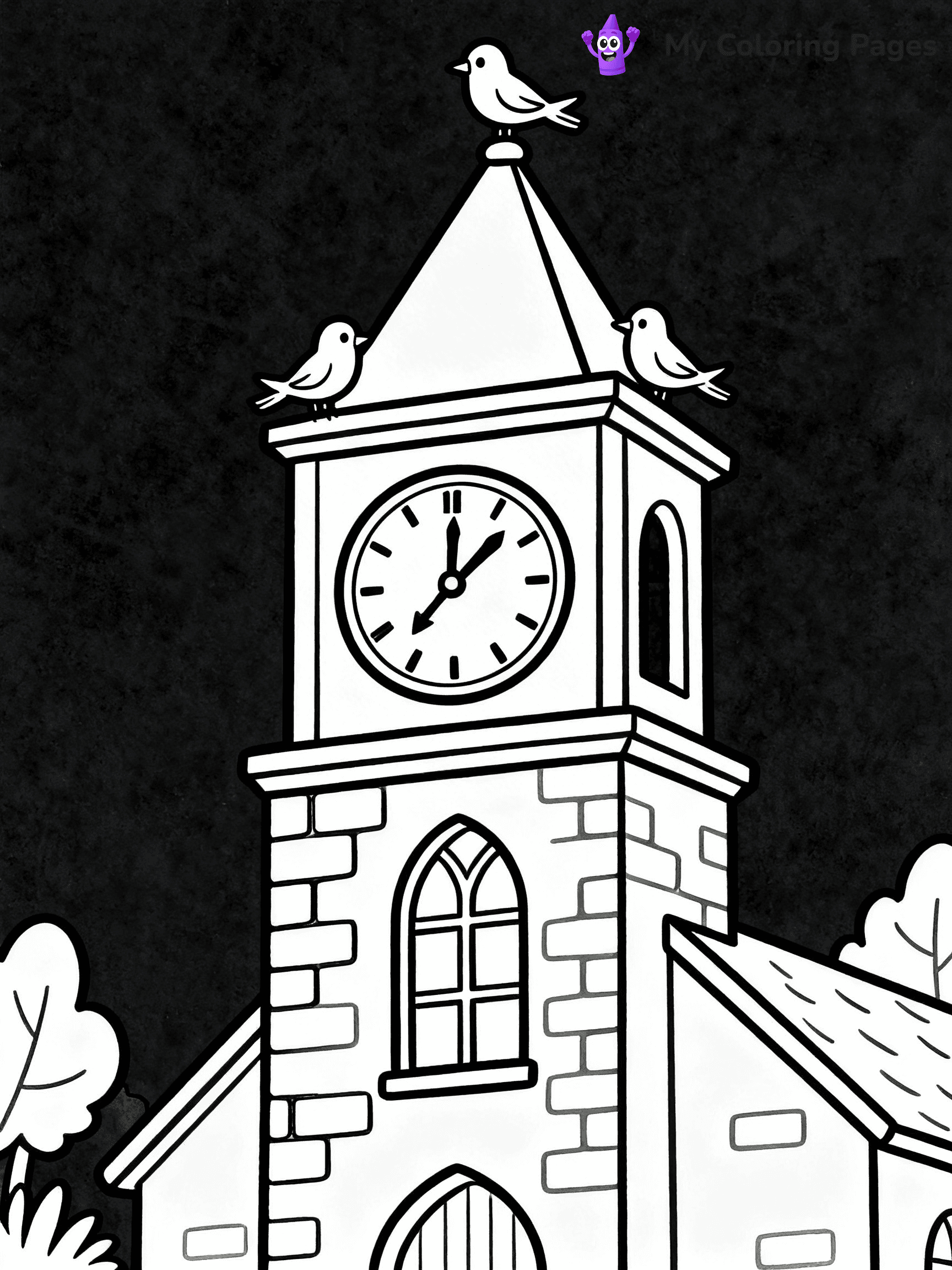 Church Coloring Pages - 20