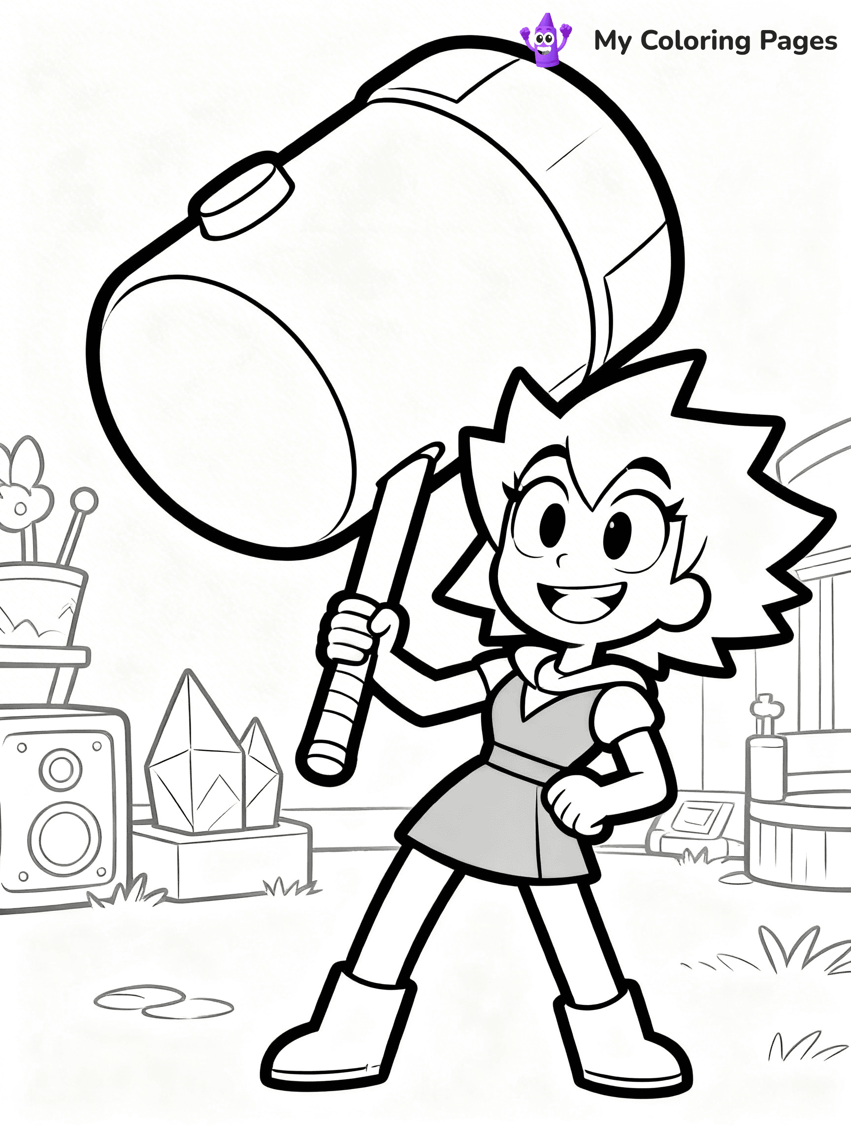 Steven Universe Coloring Pages - 23
