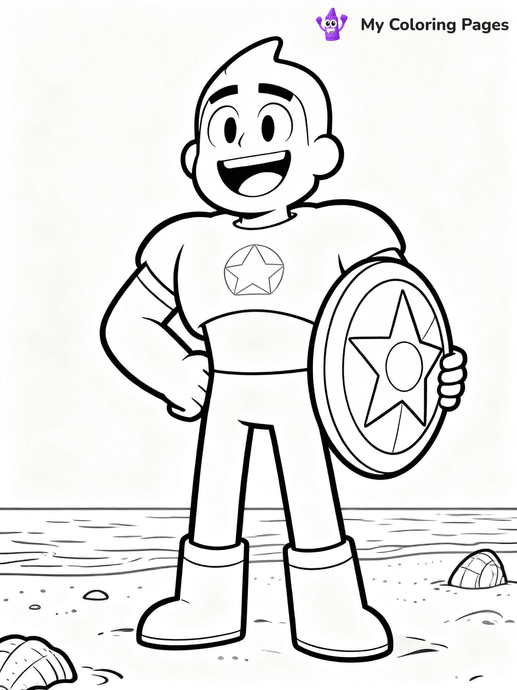Steven Universe Coloring Pages - 16