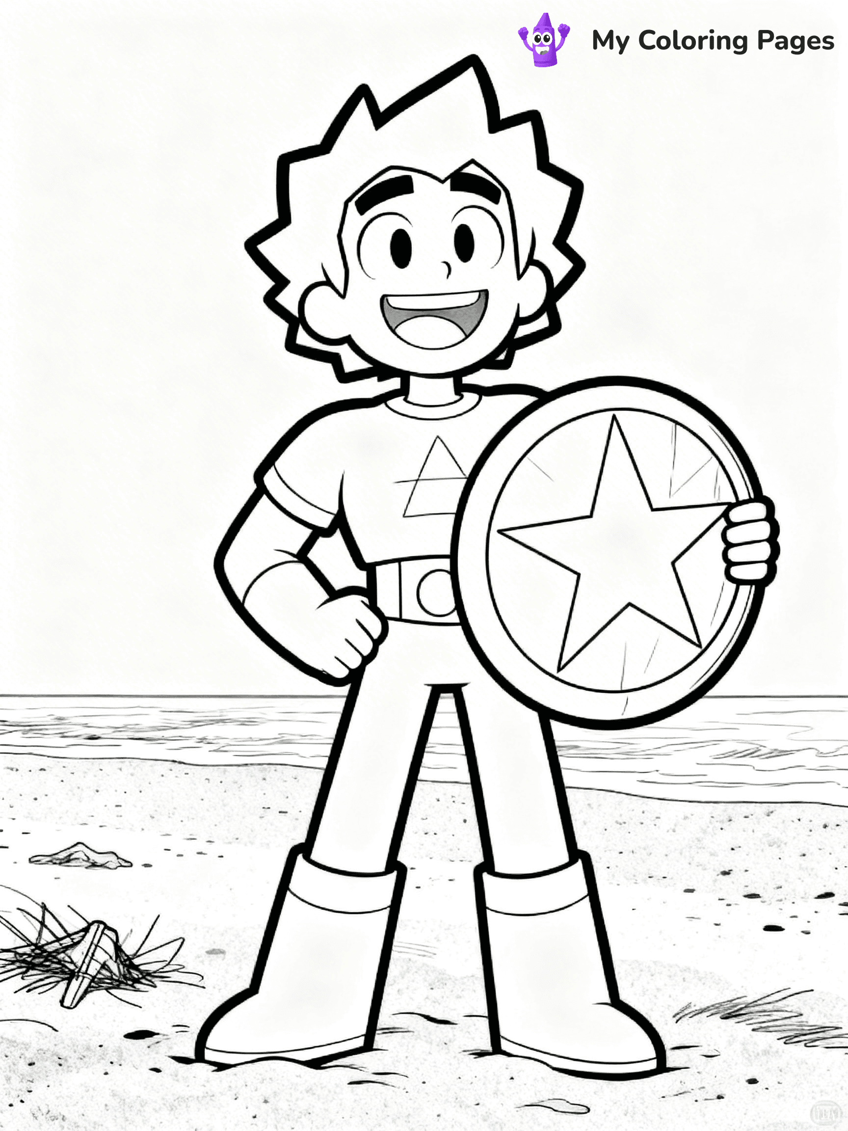 Steven Universe Coloring Pages - 15