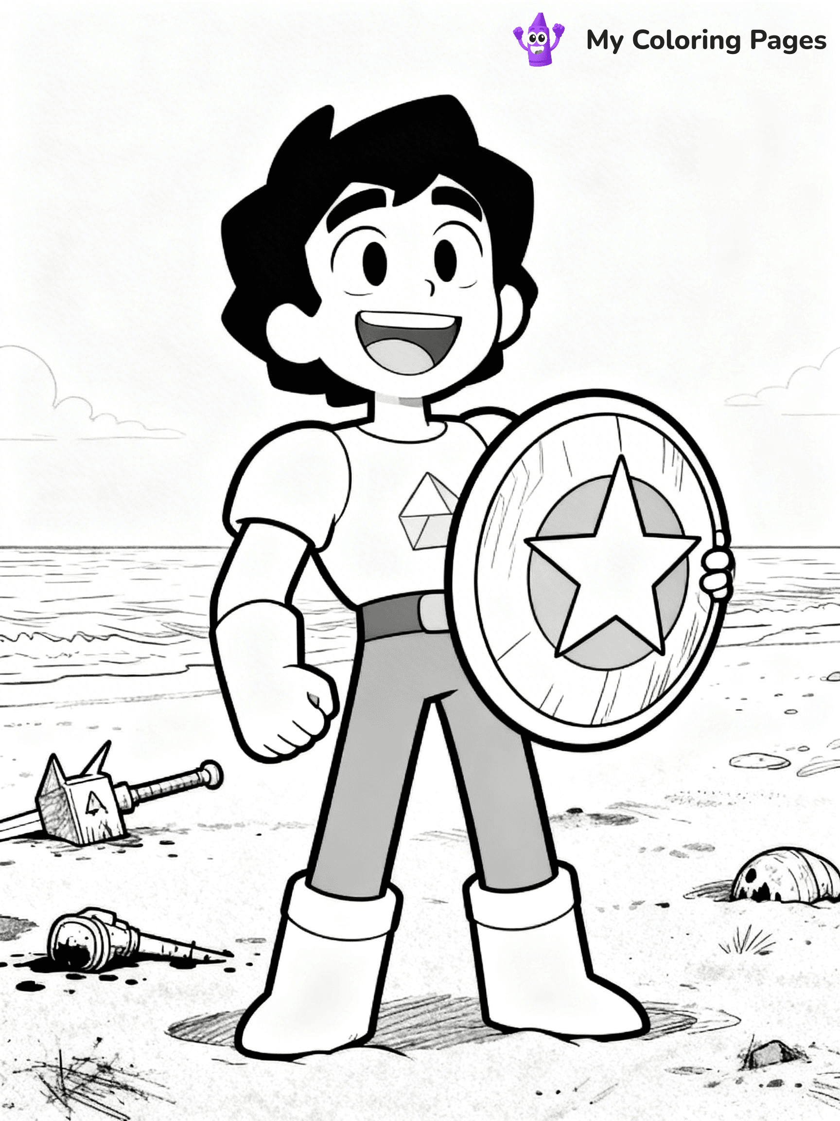 Steven Universe Coloring Pages - 13
