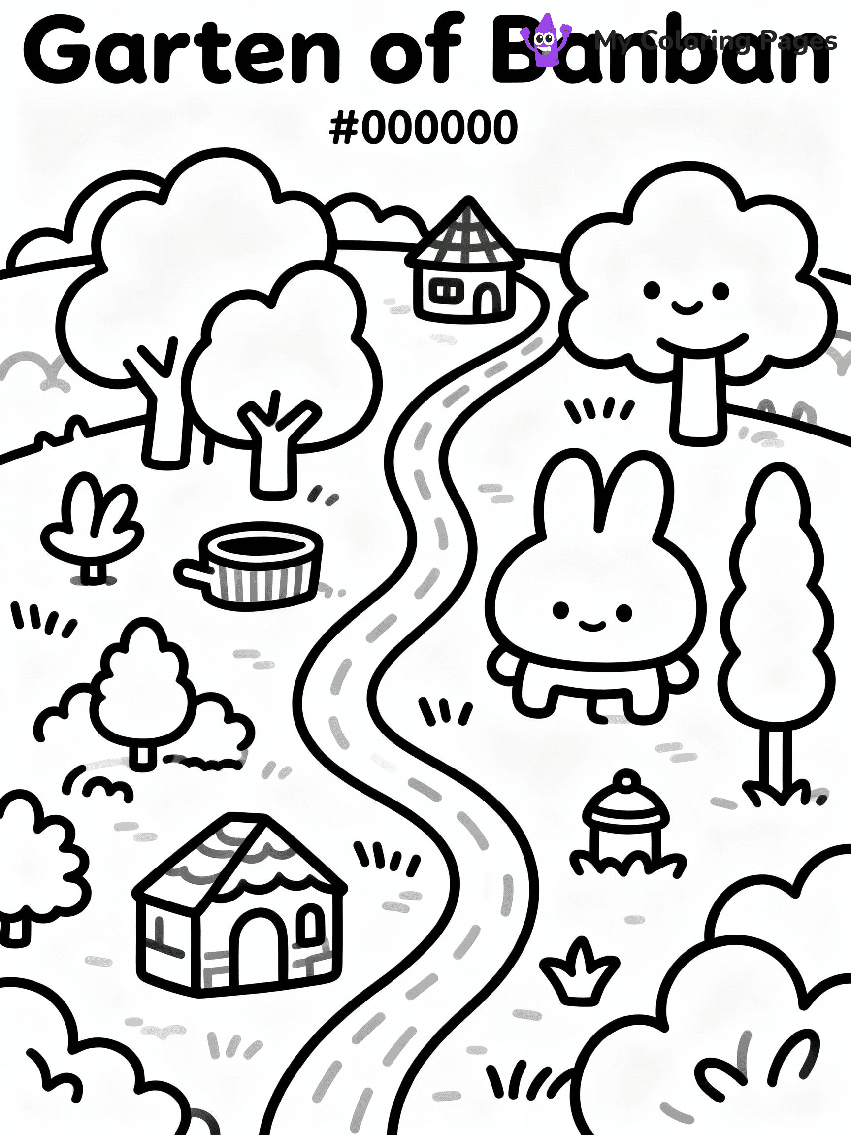 Garten Of Banban Coloring Pages - 9