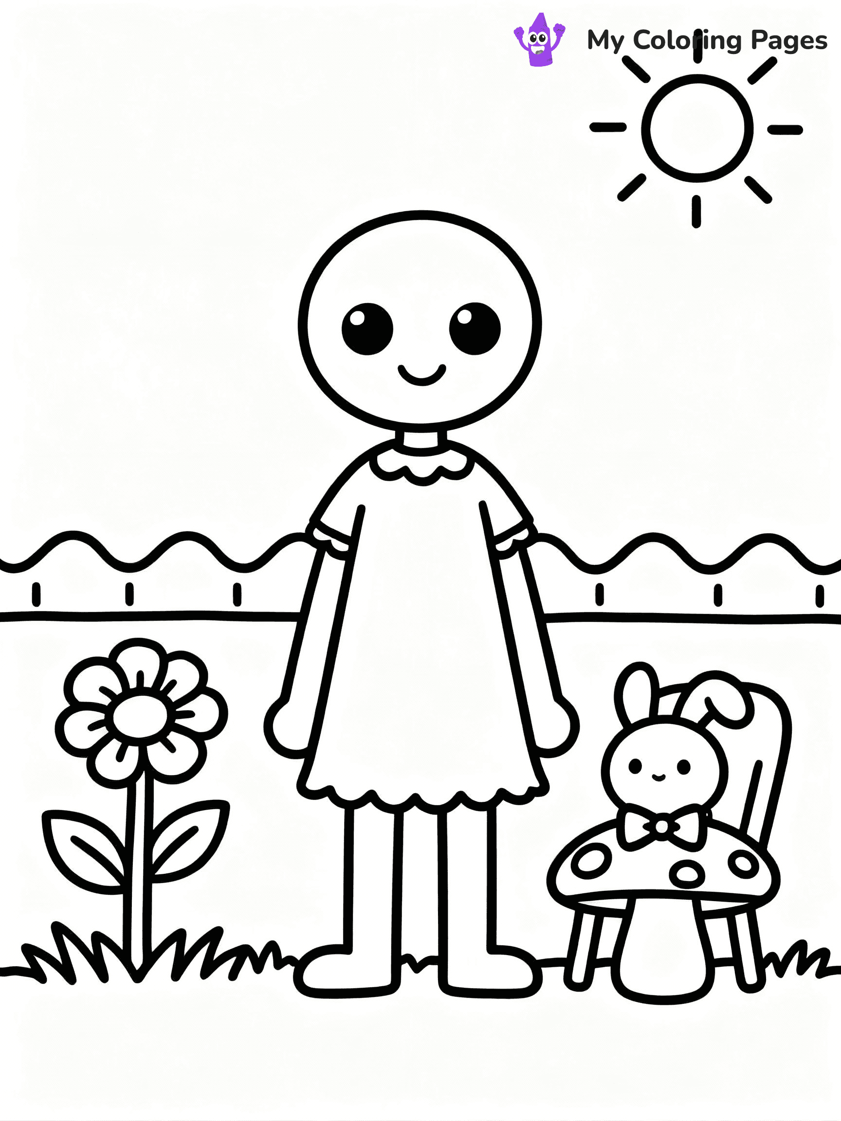 Garten Of Banban Coloring Pages - 3