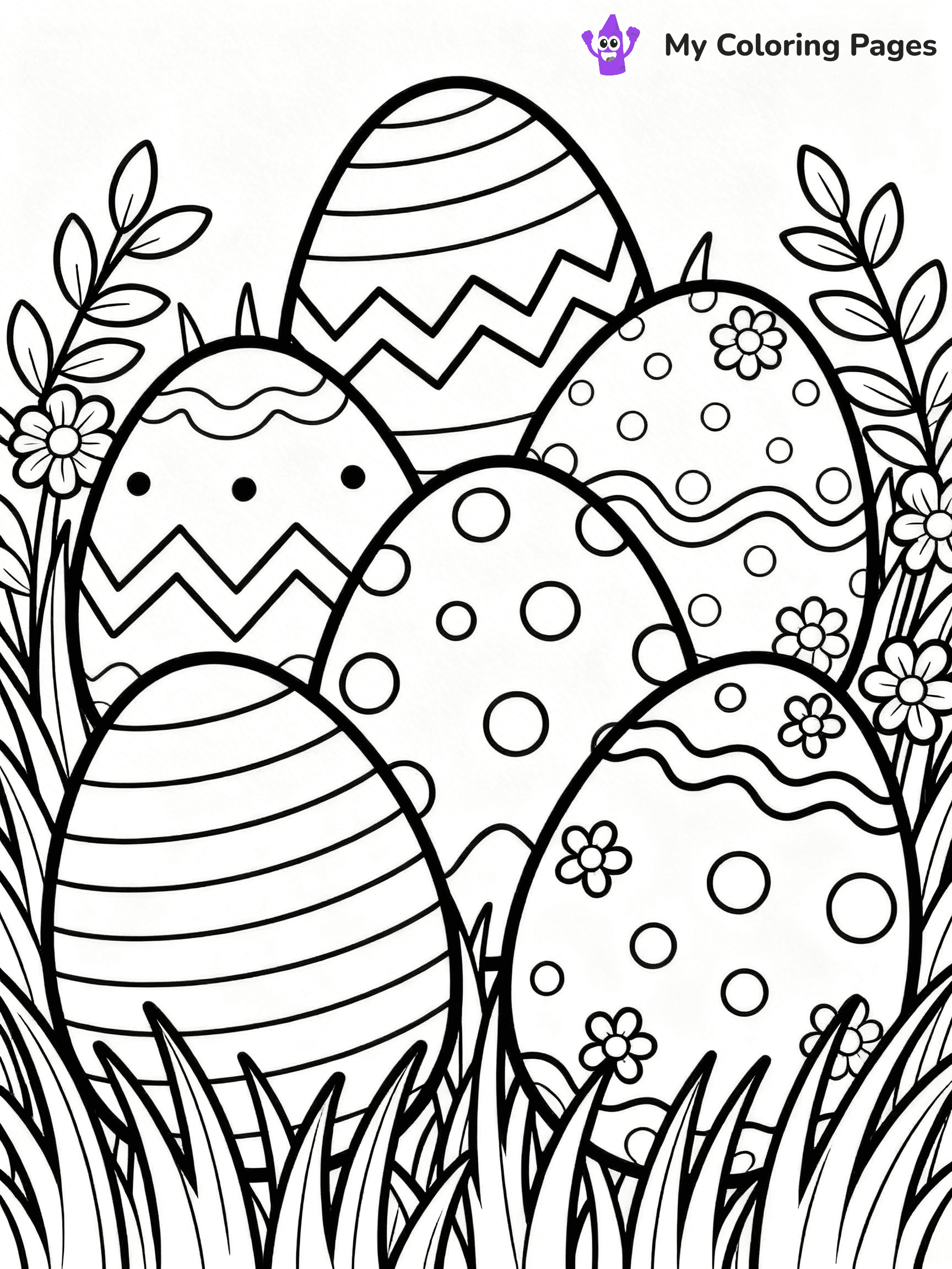 Easter Coloring Pages For Adults - 24