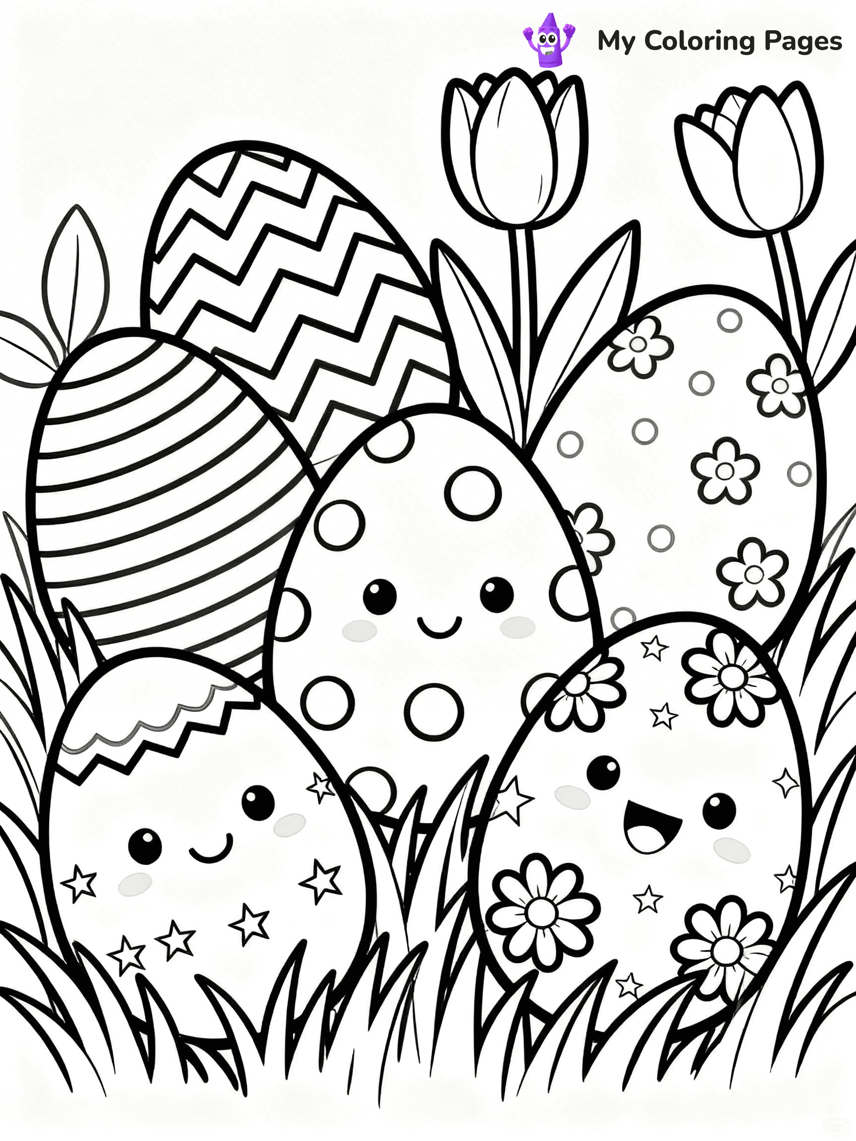 Easter Coloring Pages For Adults - 22