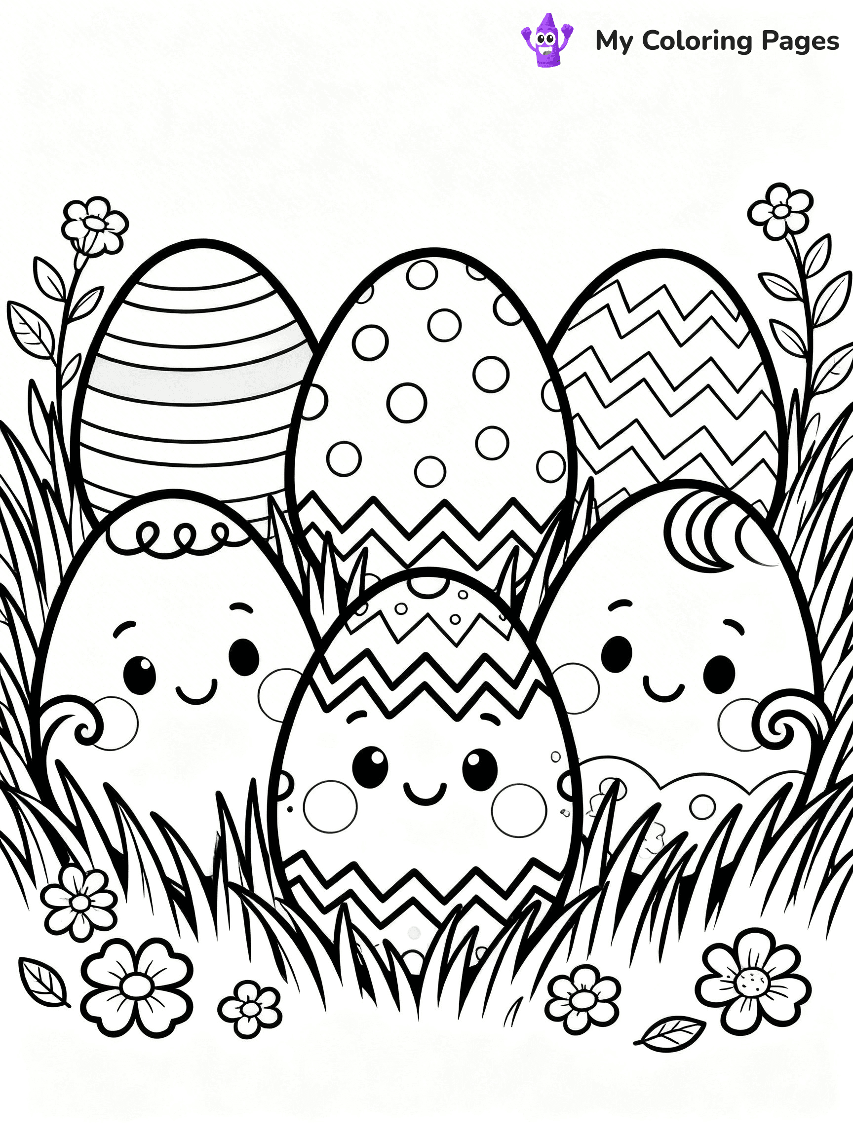 Easter Coloring Pages For Adults - 19