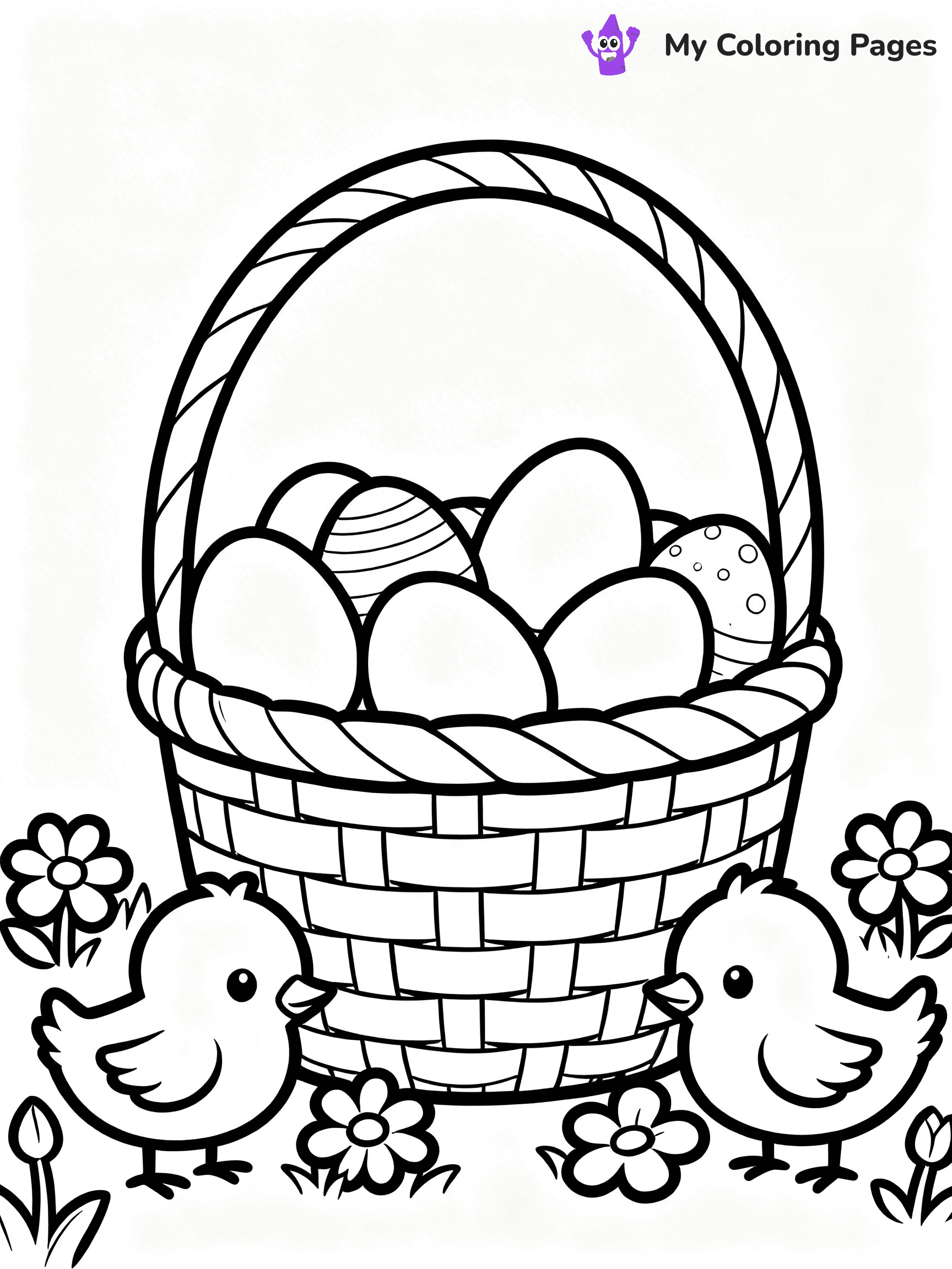Easter Coloring Pages For Adults - 10