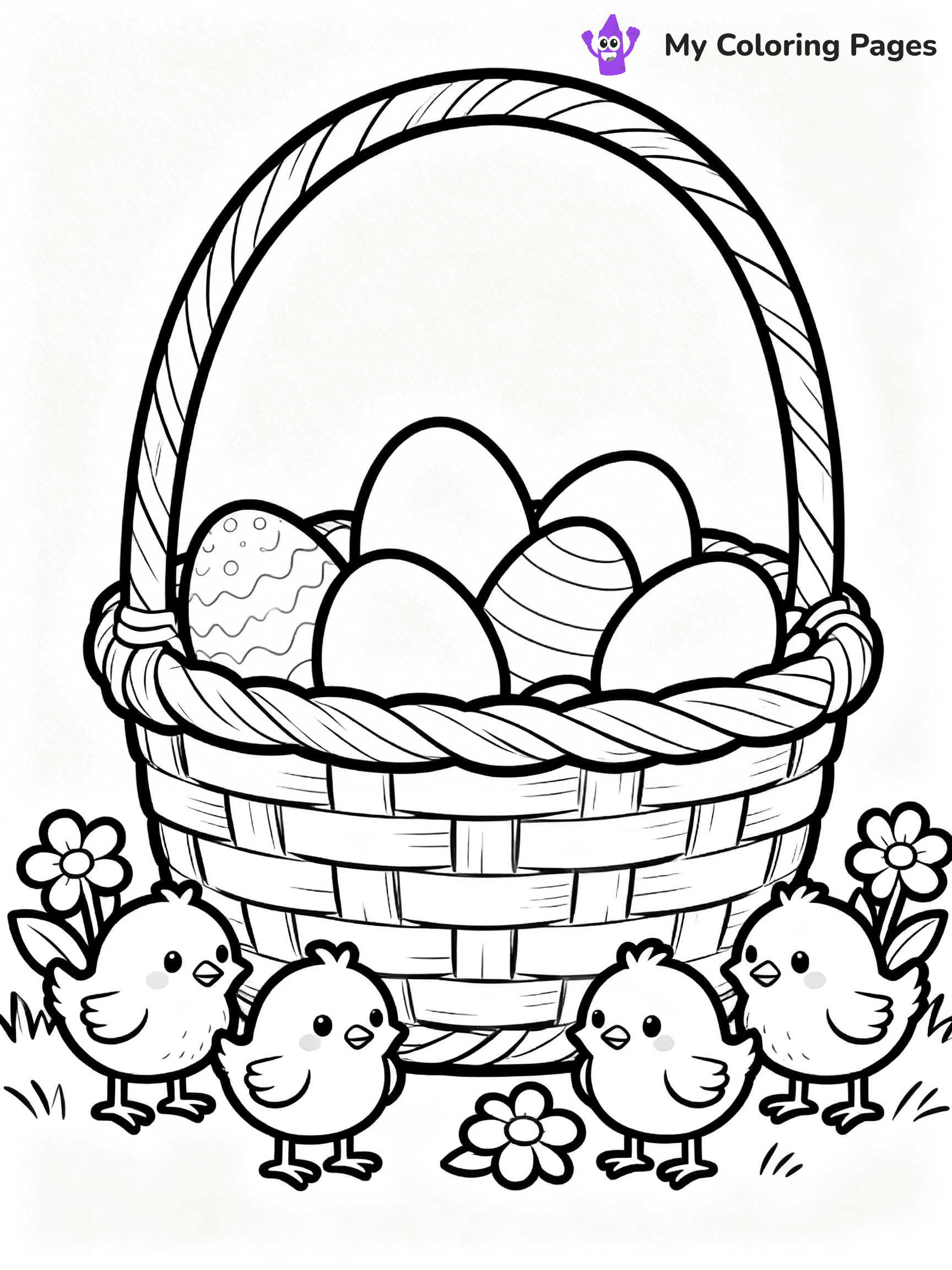 Easter Coloring Pages For Adults - 8