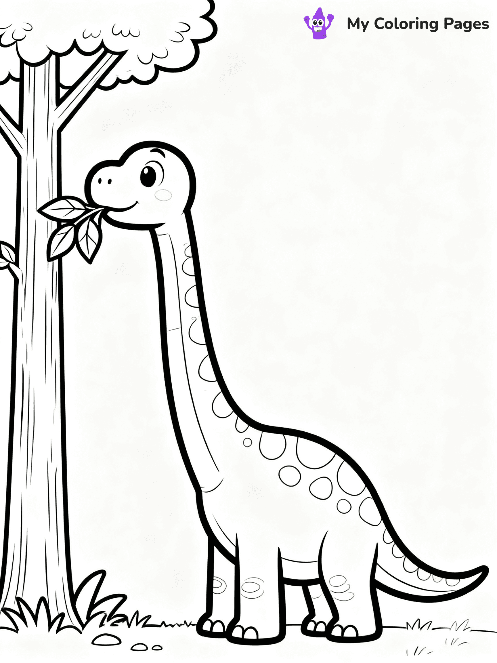 Baby Dinosaur Coloring Pages - 106