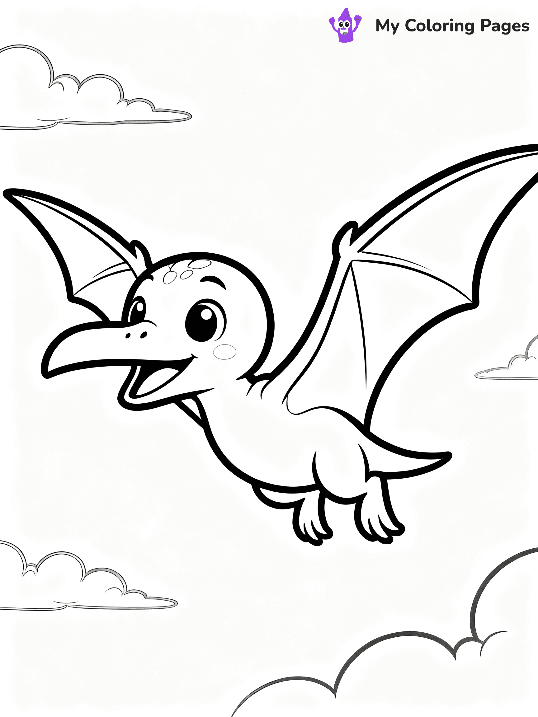 Baby Dinosaur Coloring Pages - 84