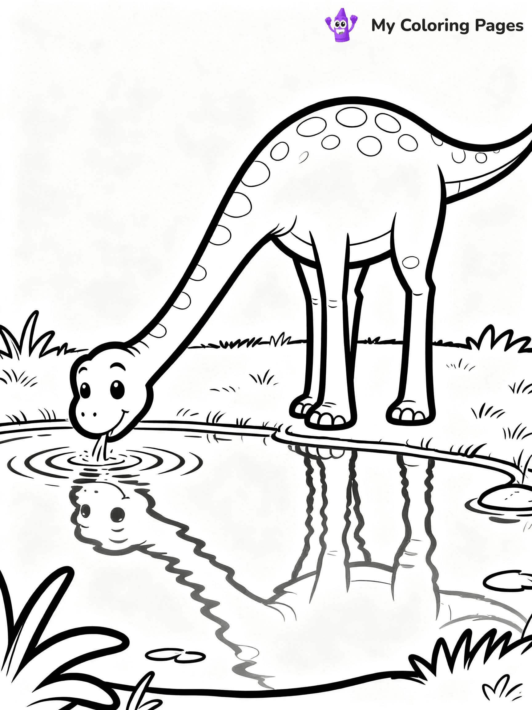 Baby Dinosaur Coloring Pages - 72